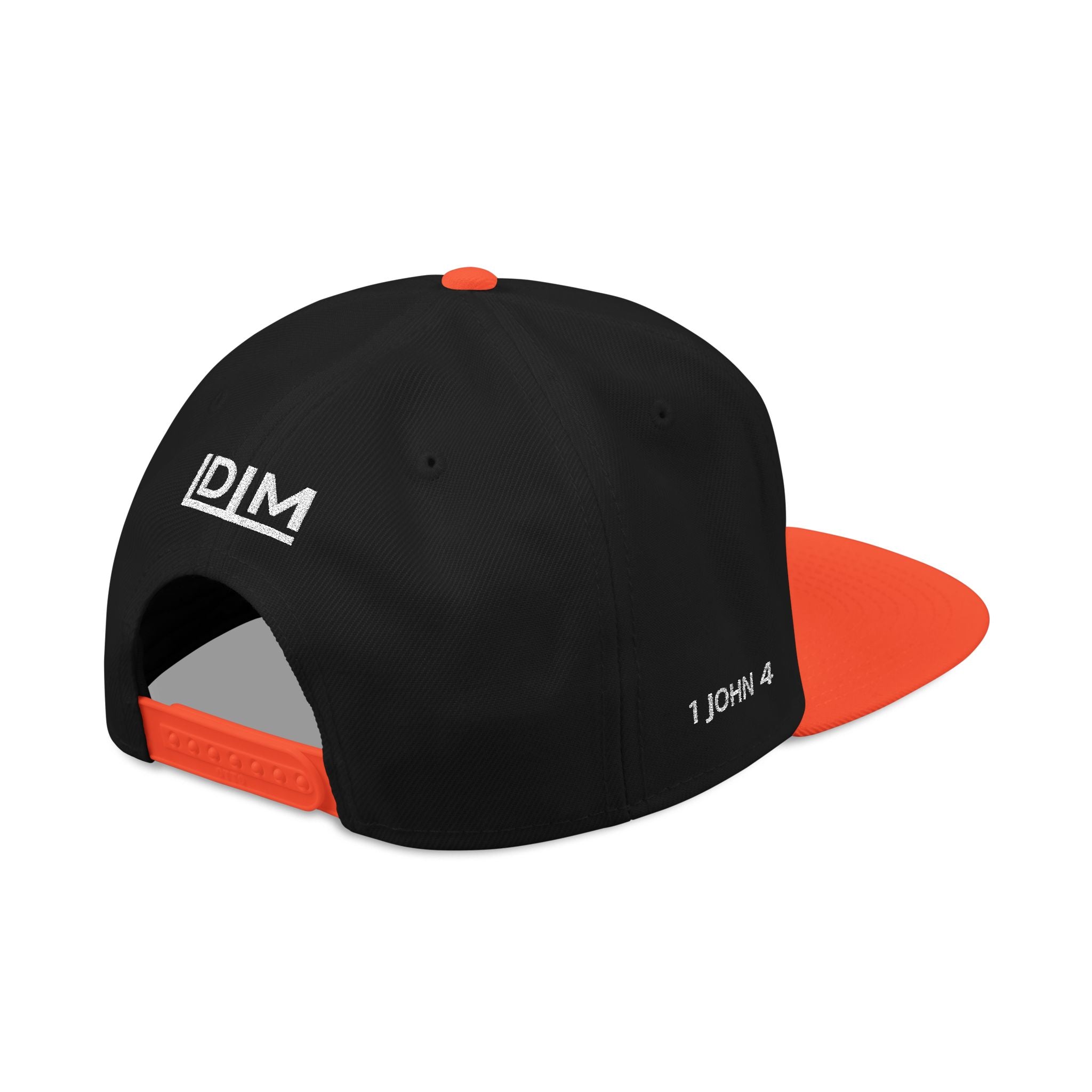 Love Died Loving Me - Embroidered Snapback Cap (White Logo)