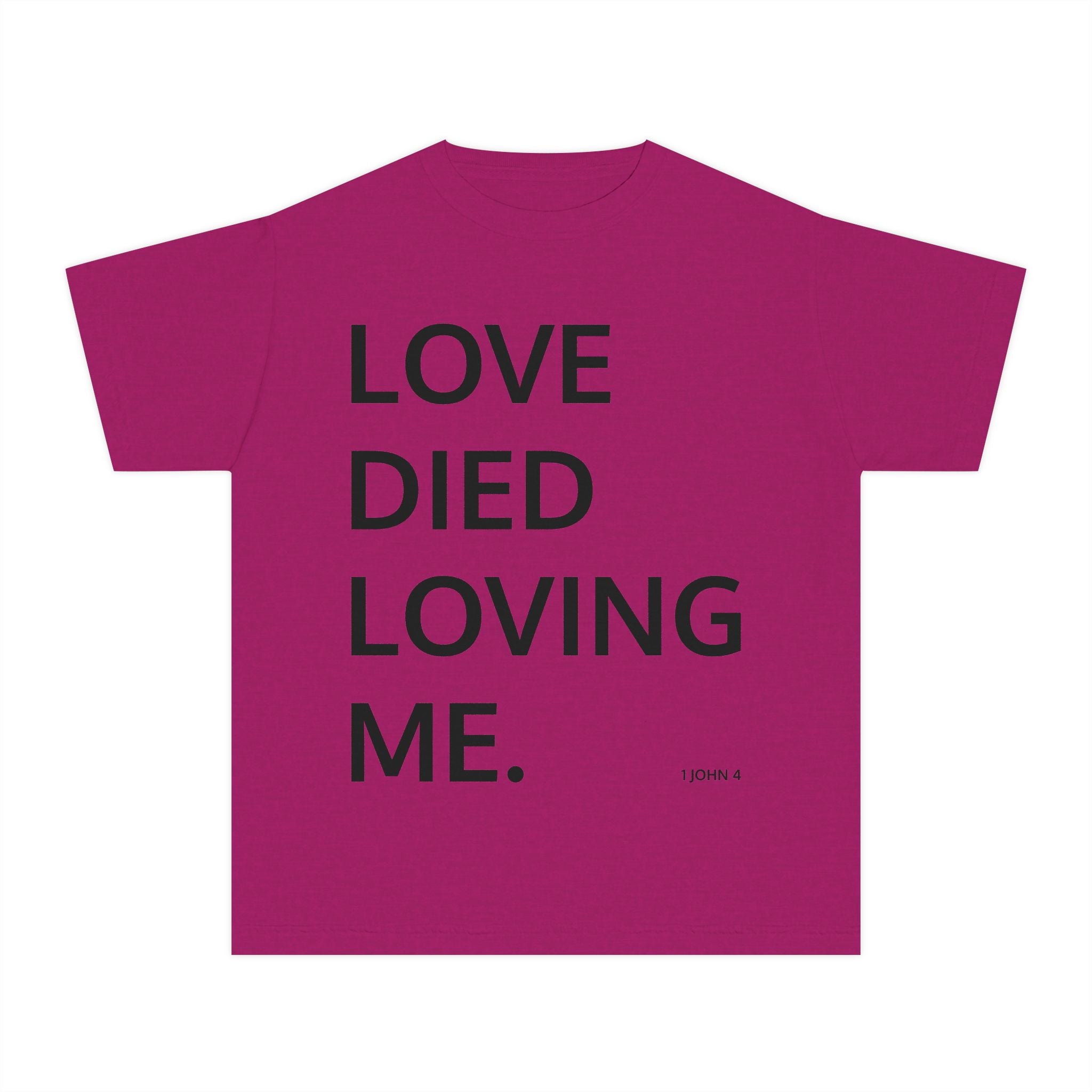 Love Died Loving Me - Youth Tee (Black Back Logo)