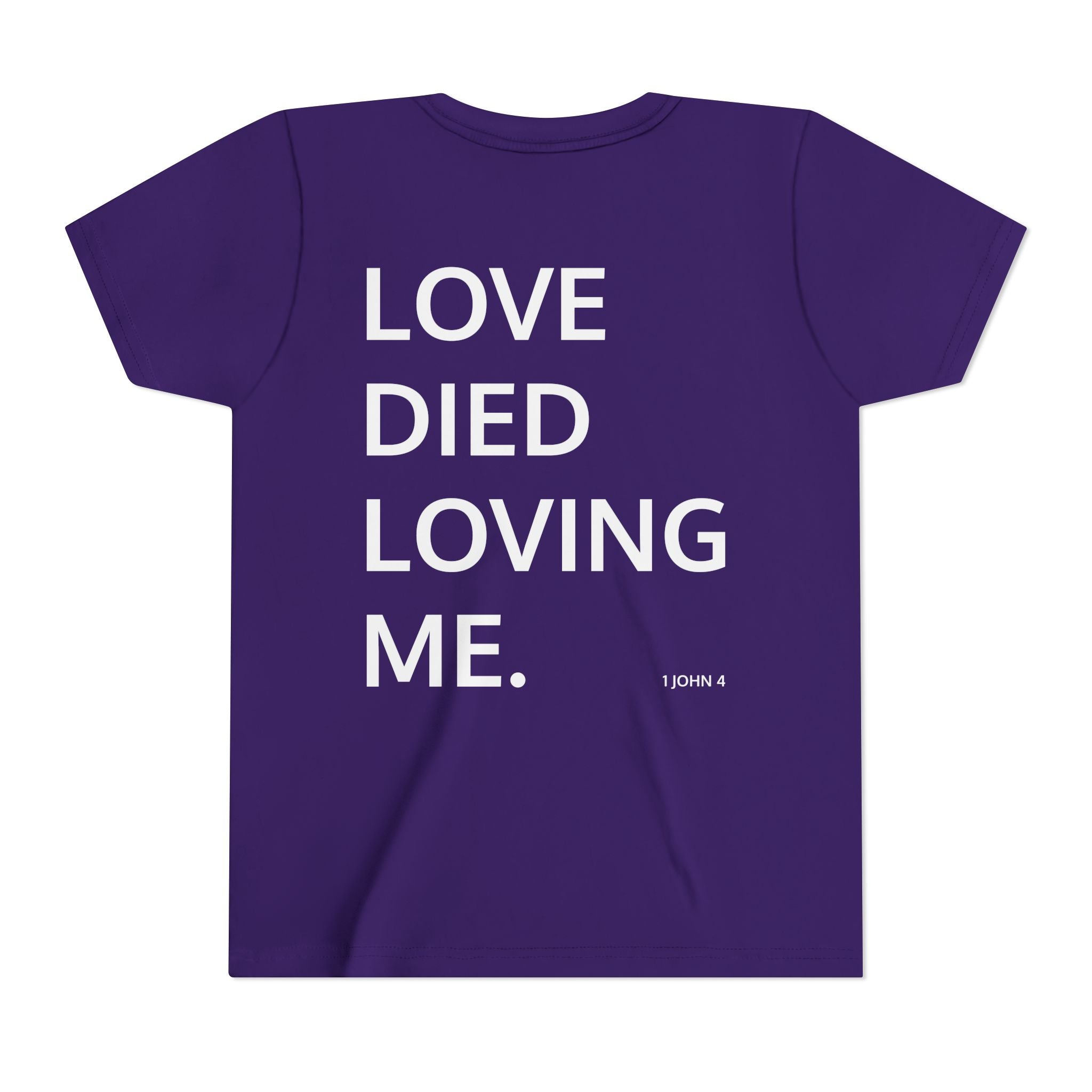 Love Died Loving Me - Youth Tee (White Front Logo)