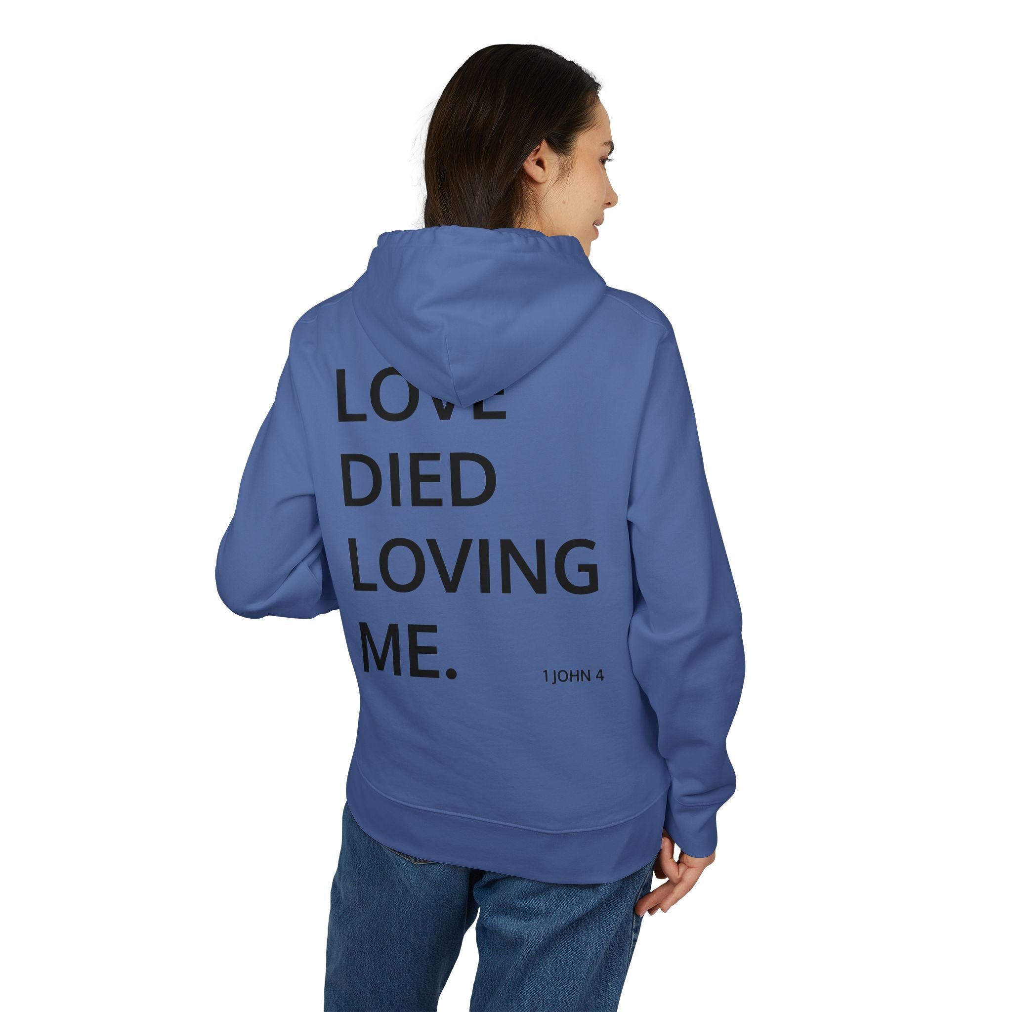 Love Died Loving Me - Unisex Hoodie (Black Horiz Logo)