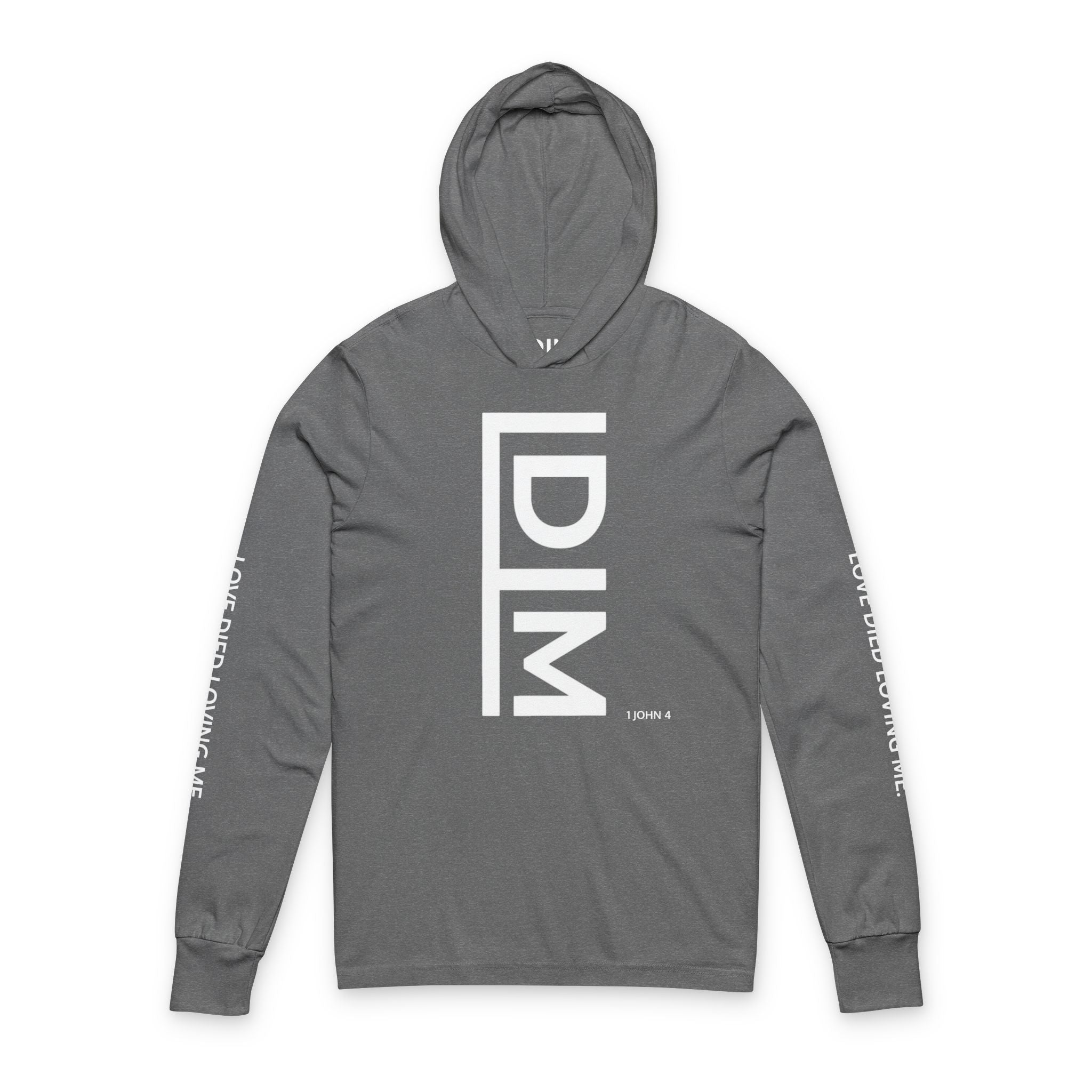 Love Died Loving Me - Unisex Hoodie (White Logo)