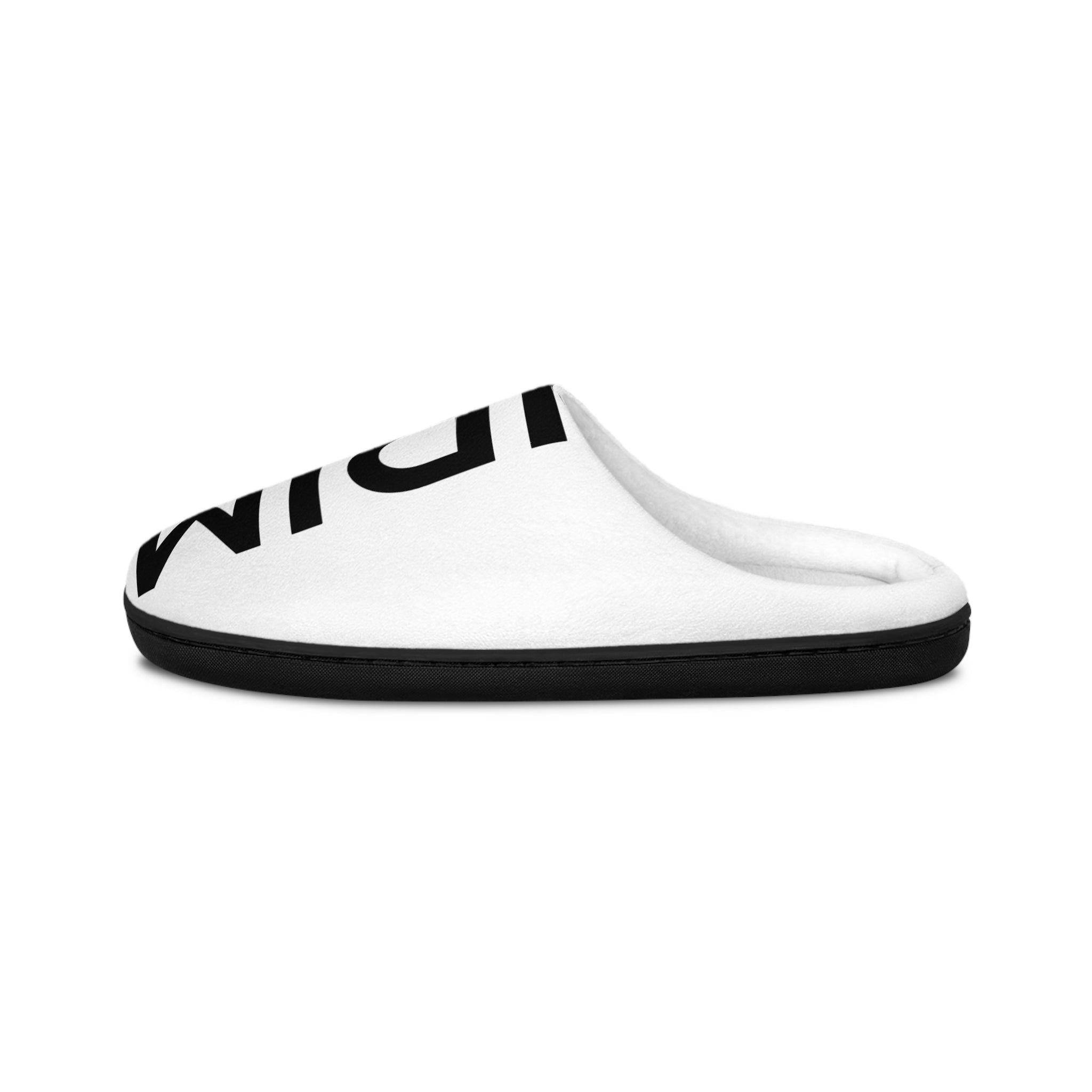 Love Died Loving Me - Women's House Slippers (White/Vert Logo)