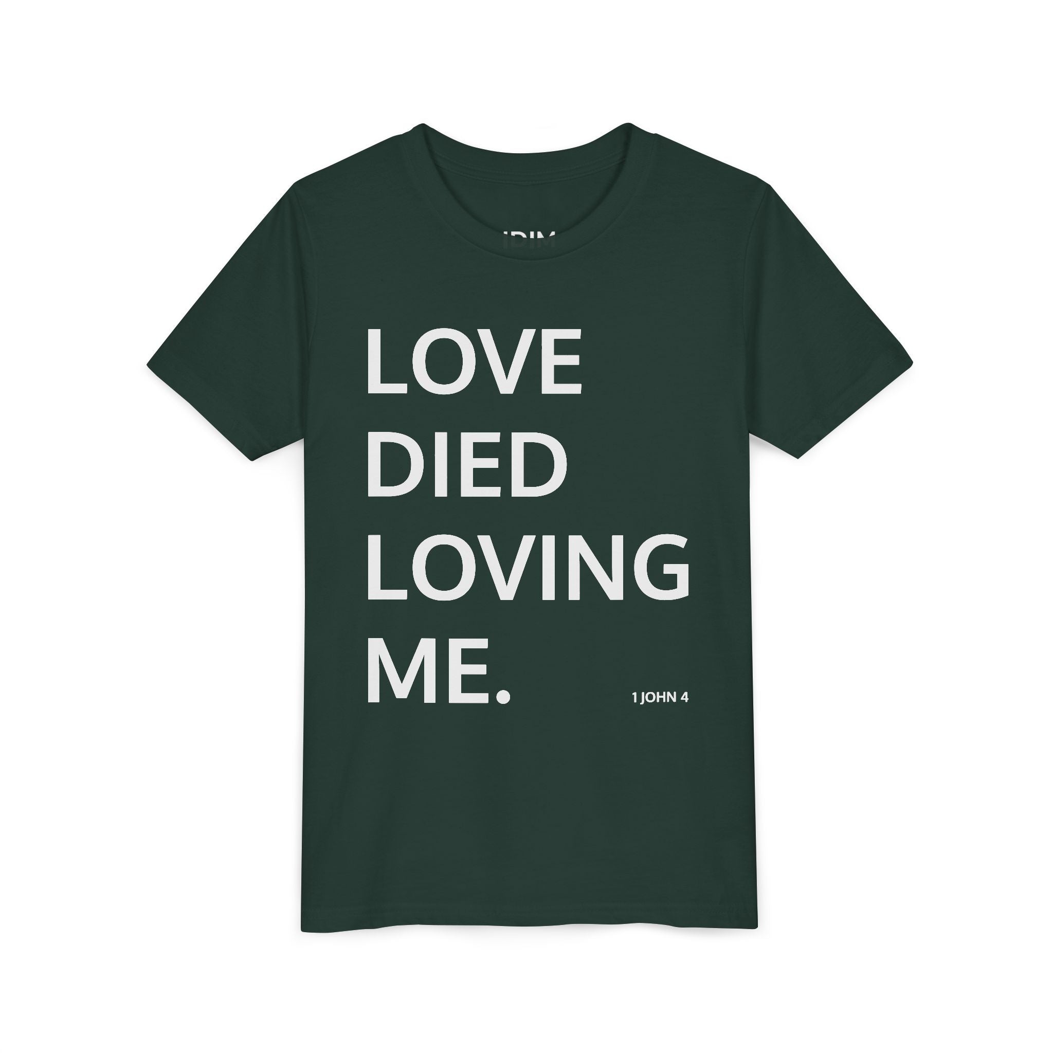 Love Died Loving Me - Youth Tee (Black Back Logo)