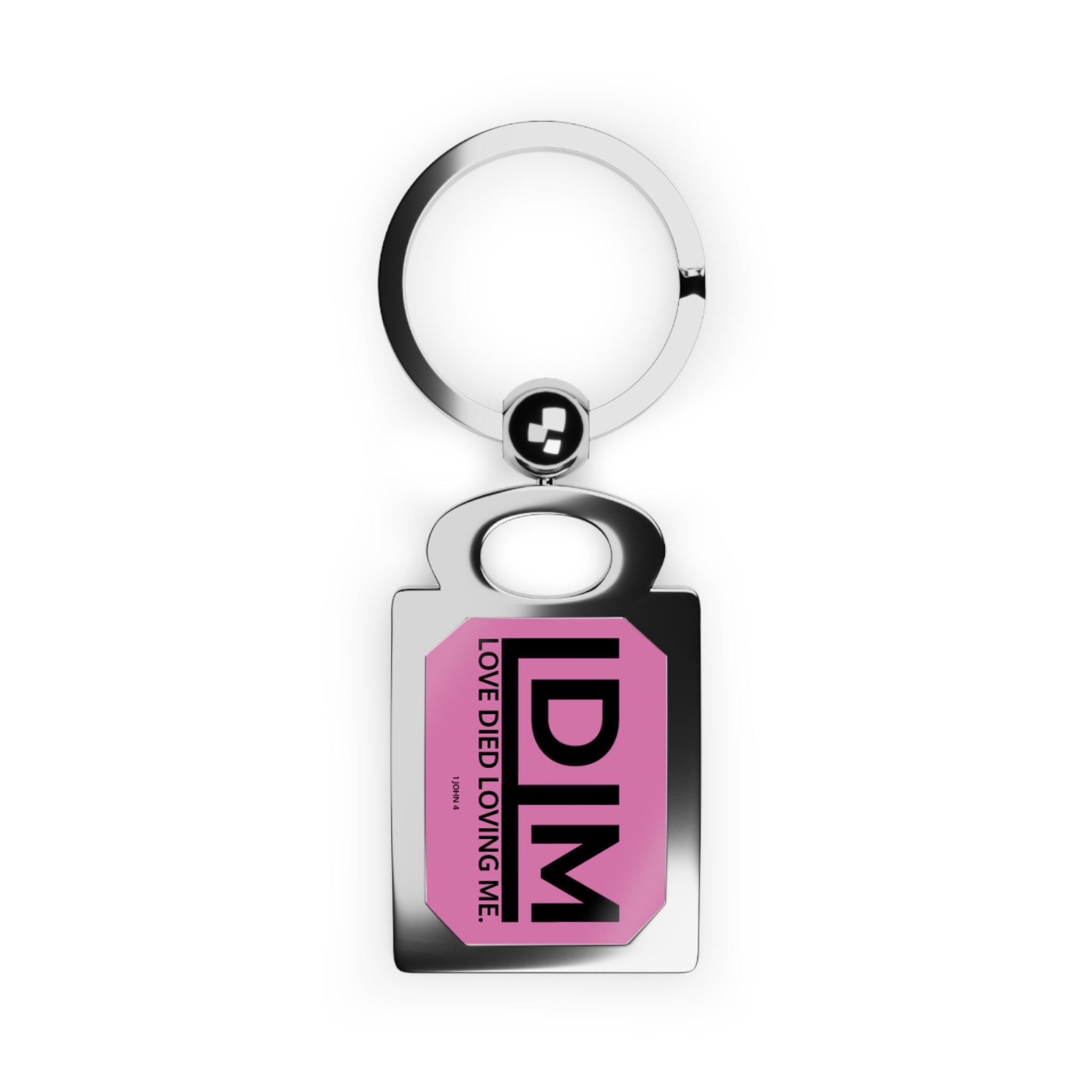 Love Died Loving Me - Keychain (Pink/Black)