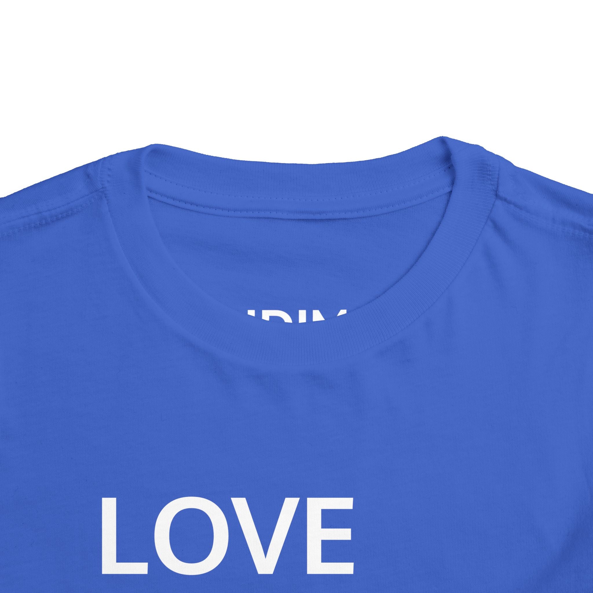 Love Died Loving Me - Toddler T-Shirt (White Back Logo)
