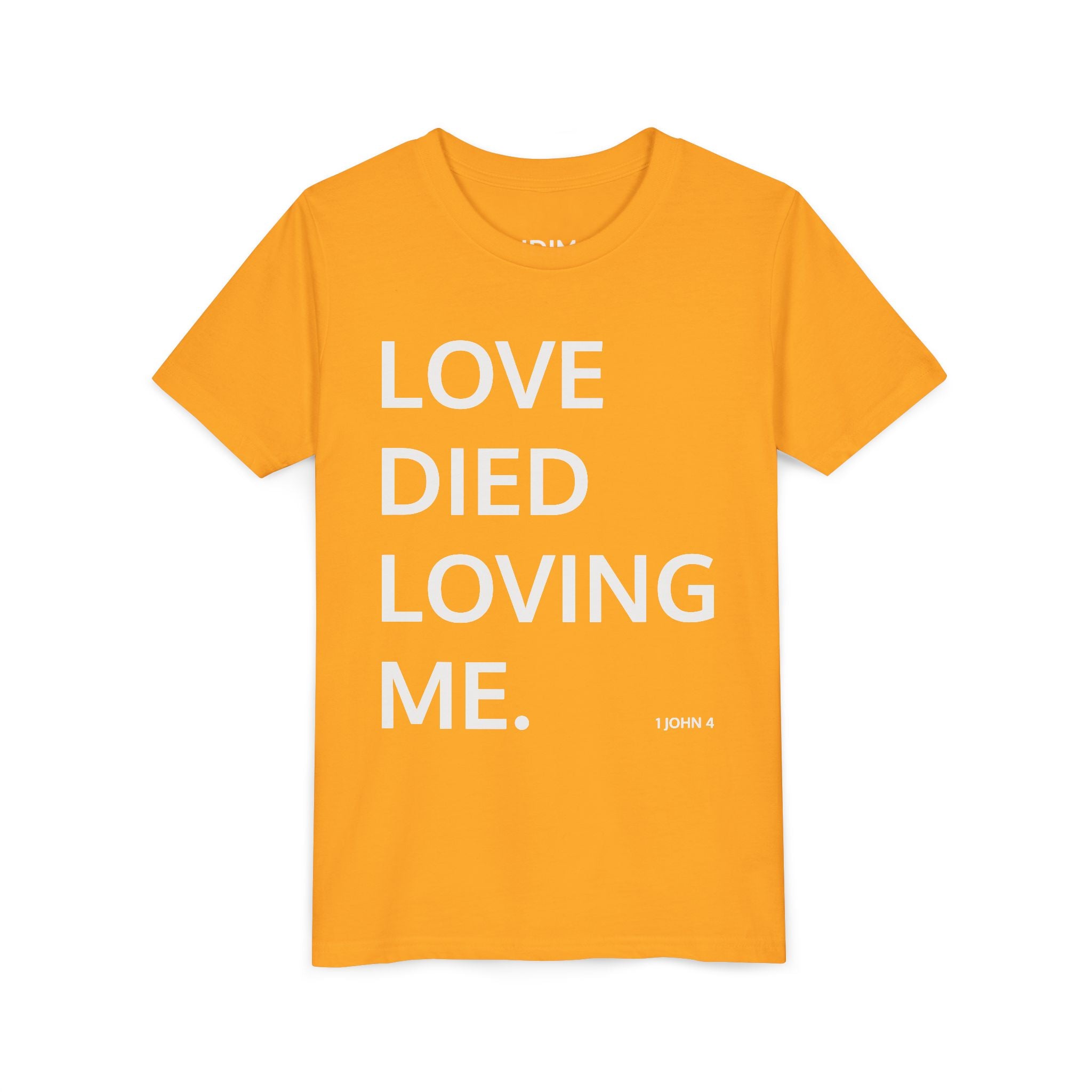 Love Died Loving Me - Youth Tee (Black Back Logo)