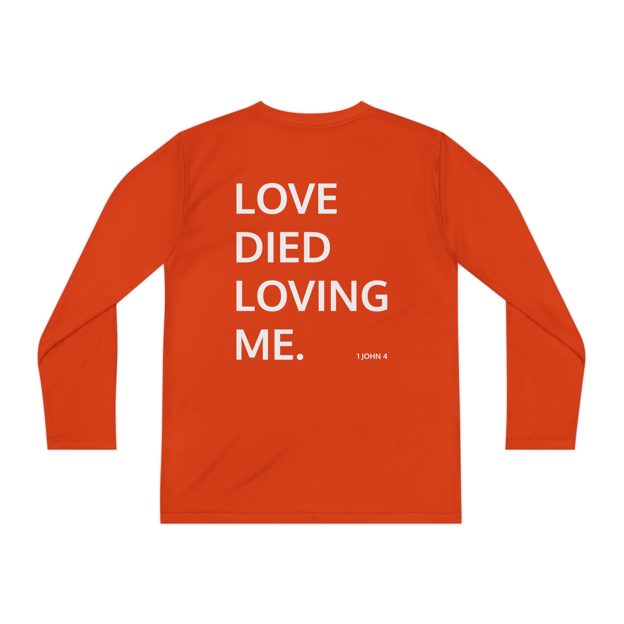 Love Died Loving Me - Youth Long Sleeve (White Logo)