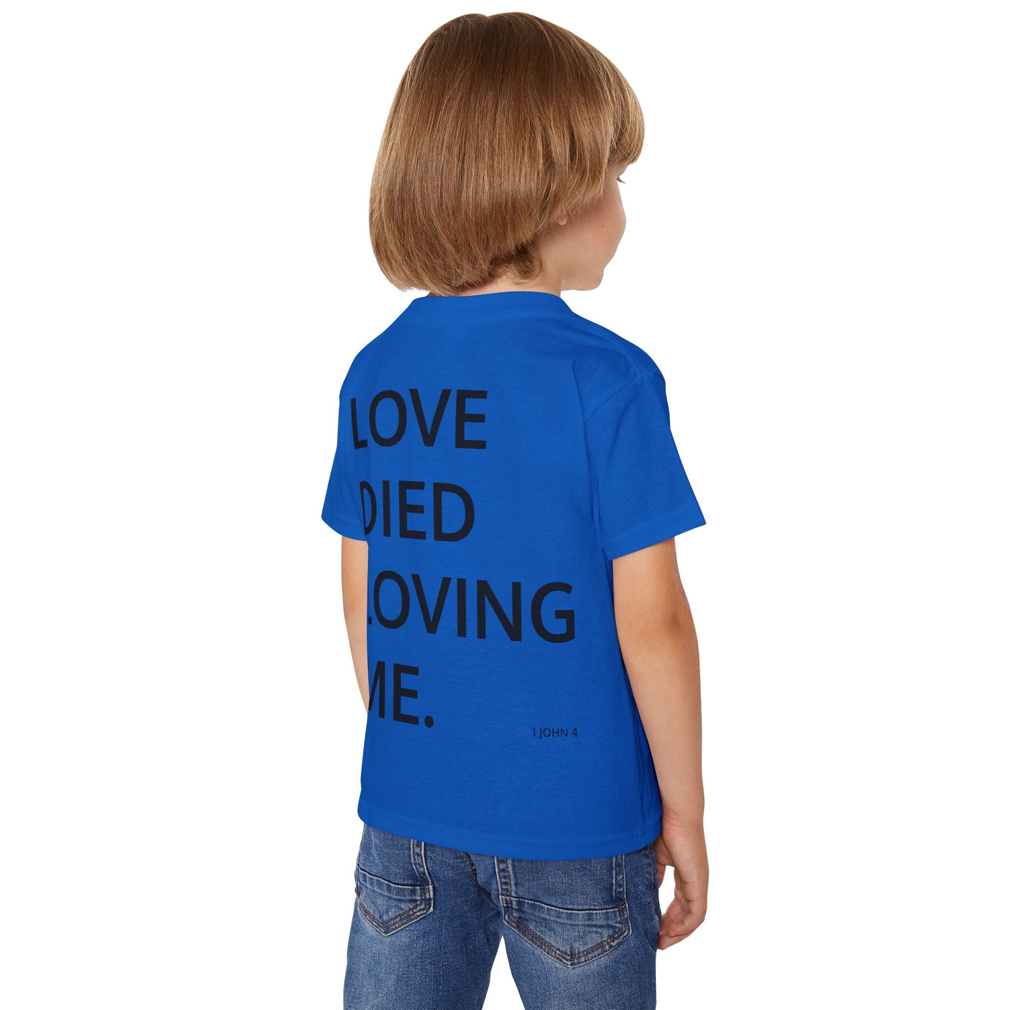 Love Died Loving Me - Toddler T-Shirt (Black Front Logo)