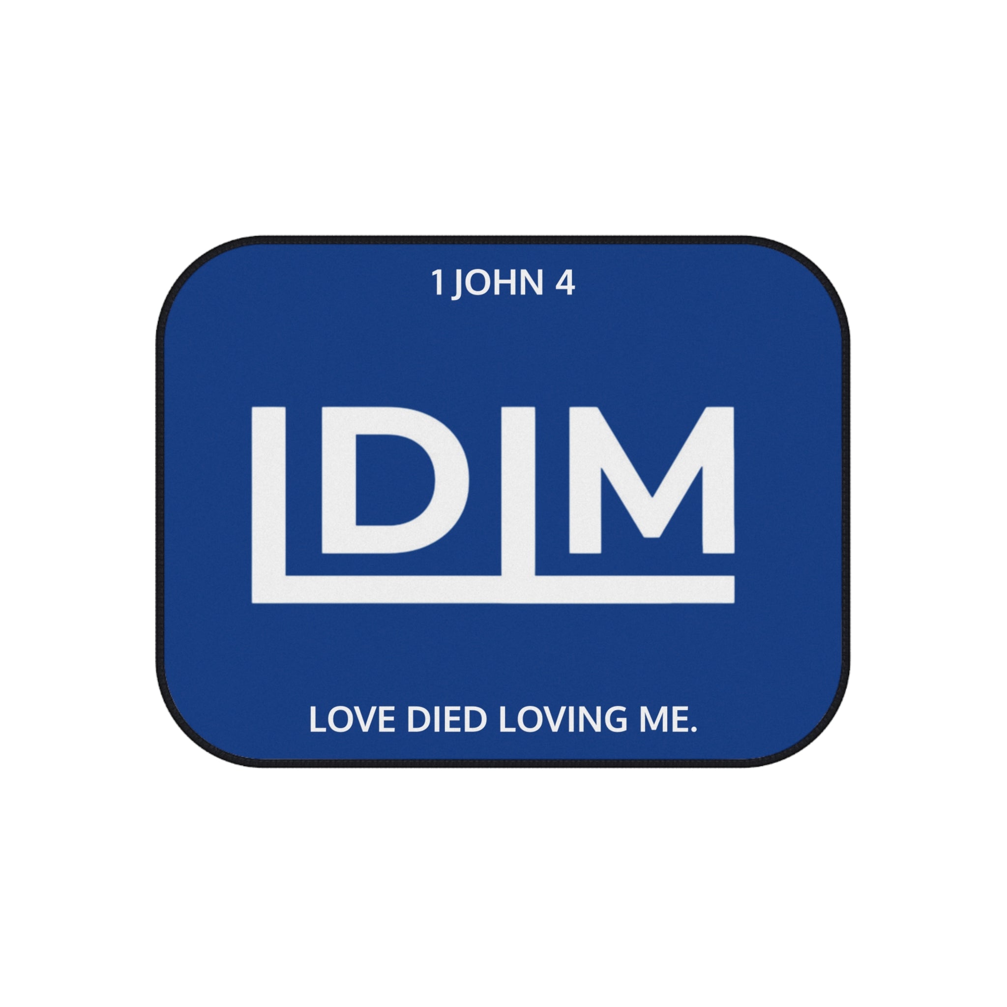 Love Died Loving Me - Car Mats Set (Royal Blue)