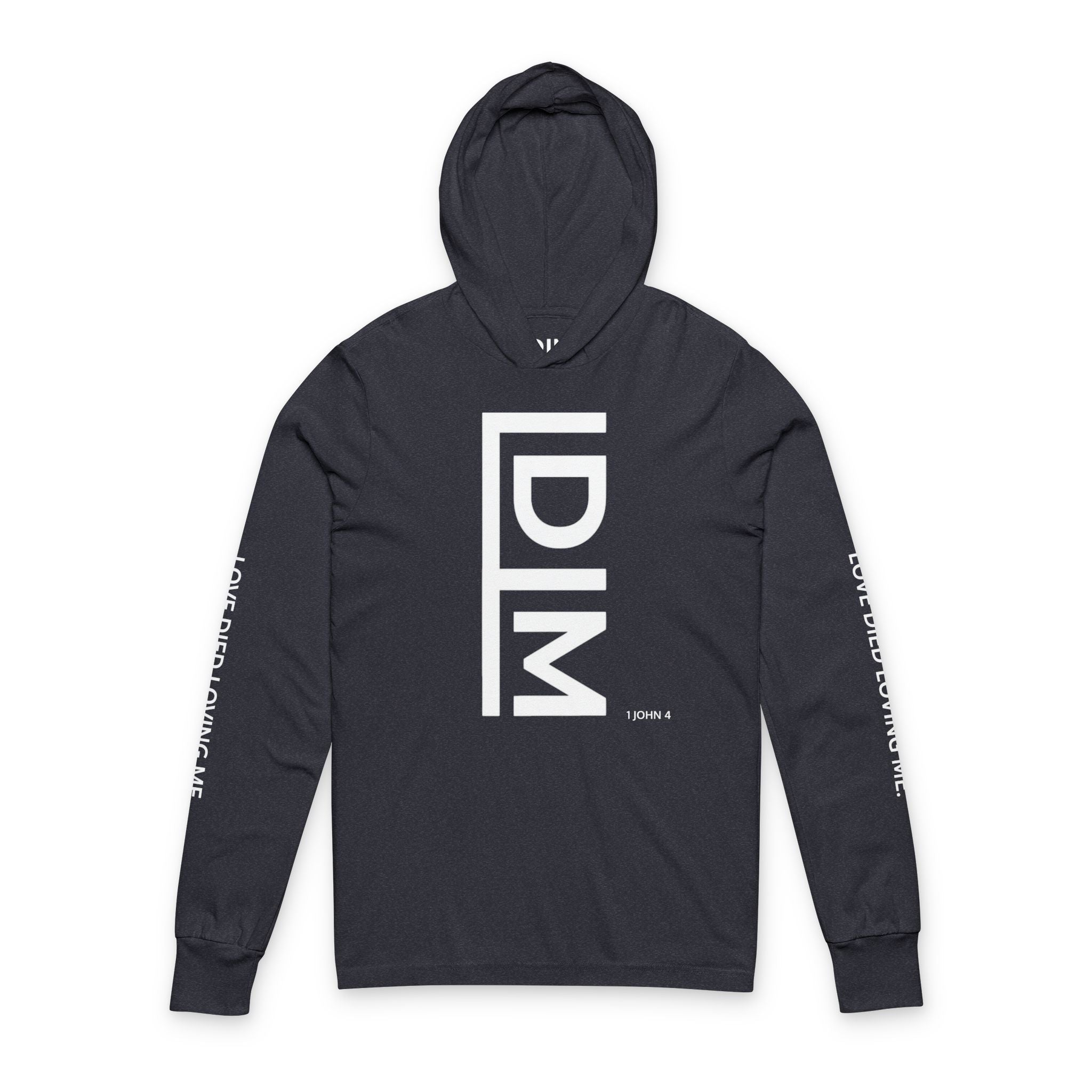 Love Died Loving Me - Unisex Hoodie (White Logo)