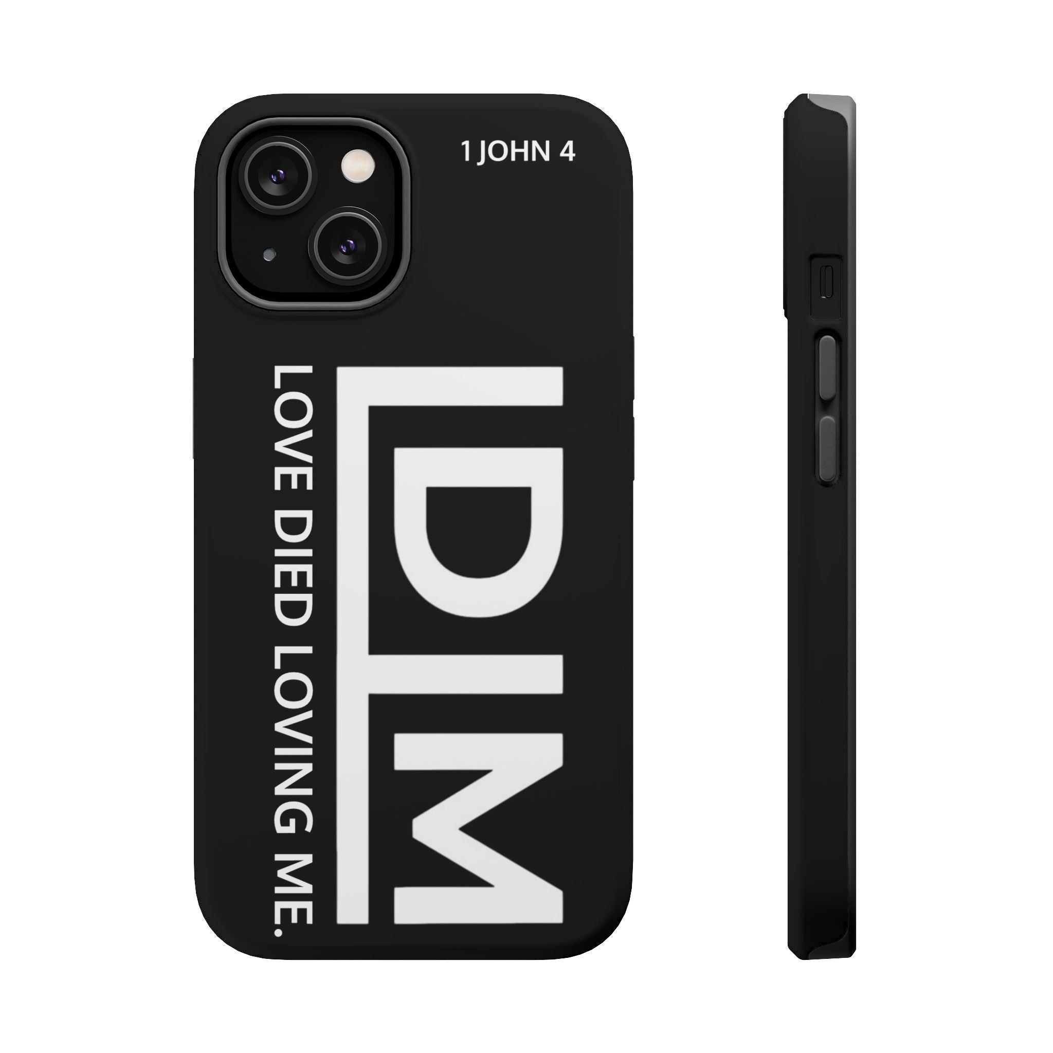 Love Died Loving Me - Magnetic iPhone Case (Black)