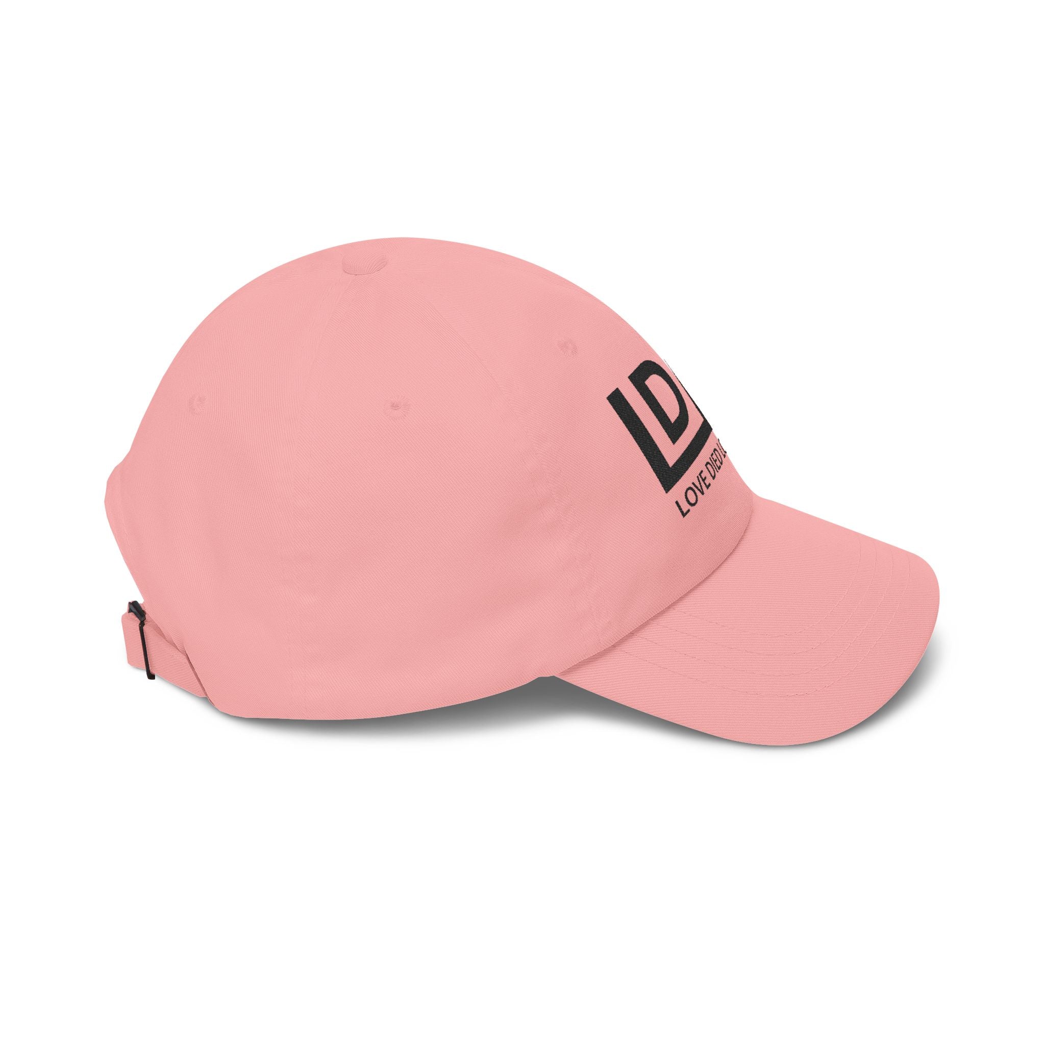 Love Died Loving Me - Baseball Cap (Black Logo)