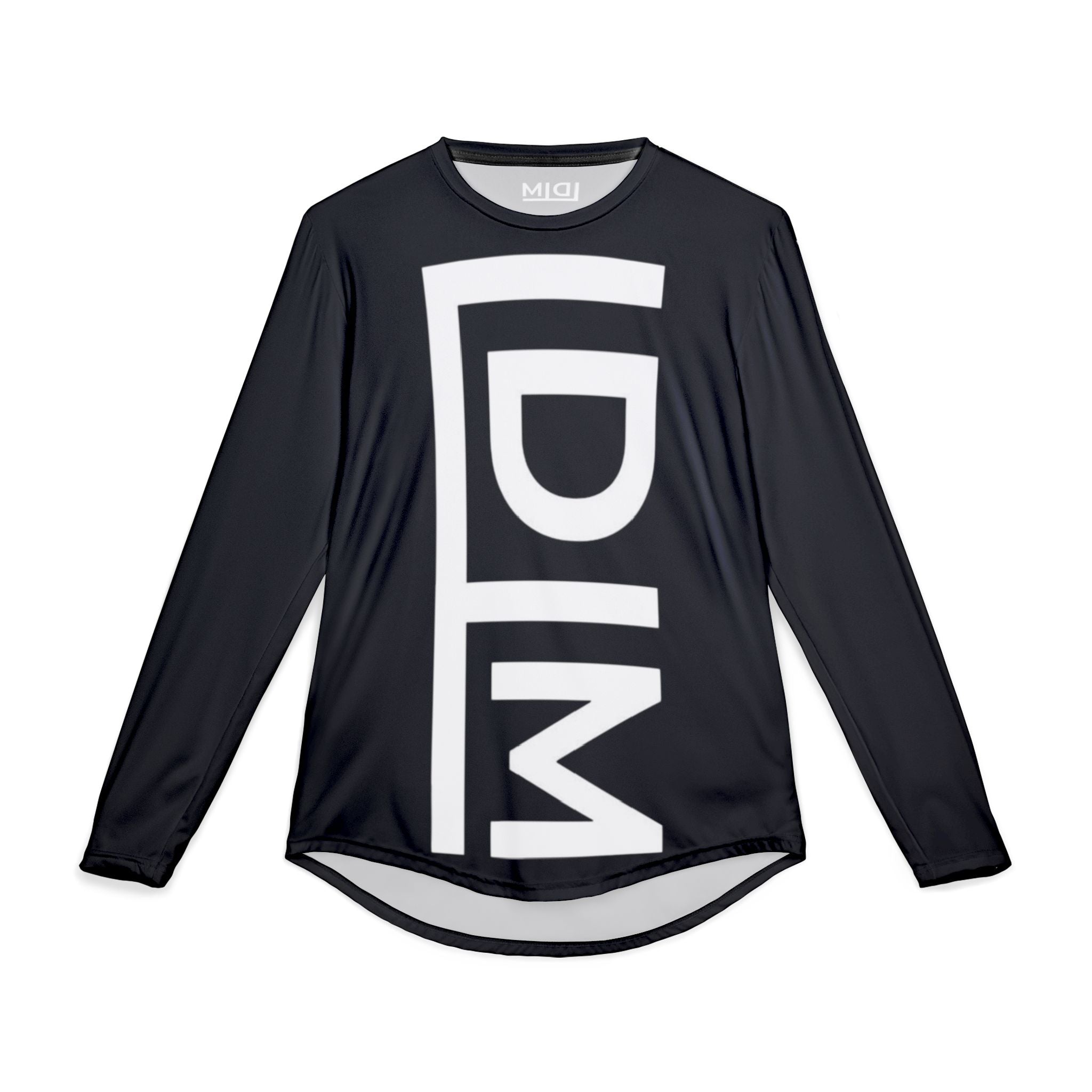 Love Died Loving Me - Men's UV Protection Long Sleeve Tee (Black/White)