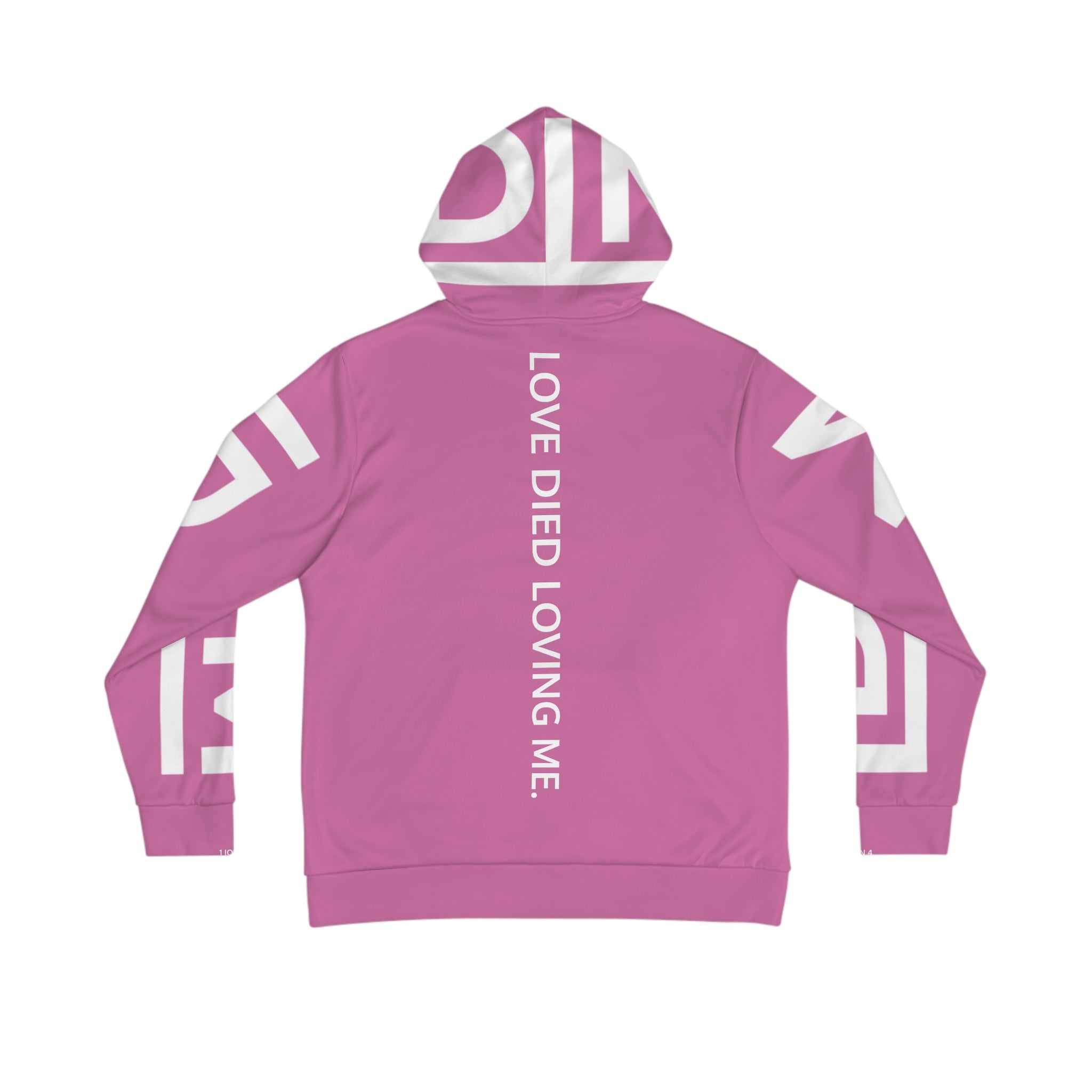 Love Died Loving Me - Women's Logo Hoodie (Pink)