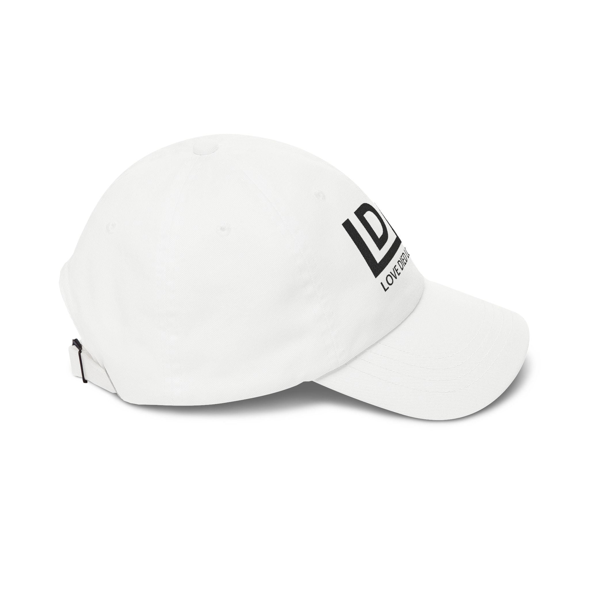 Love Died Loving Me - Baseball Cap (Black Logo)