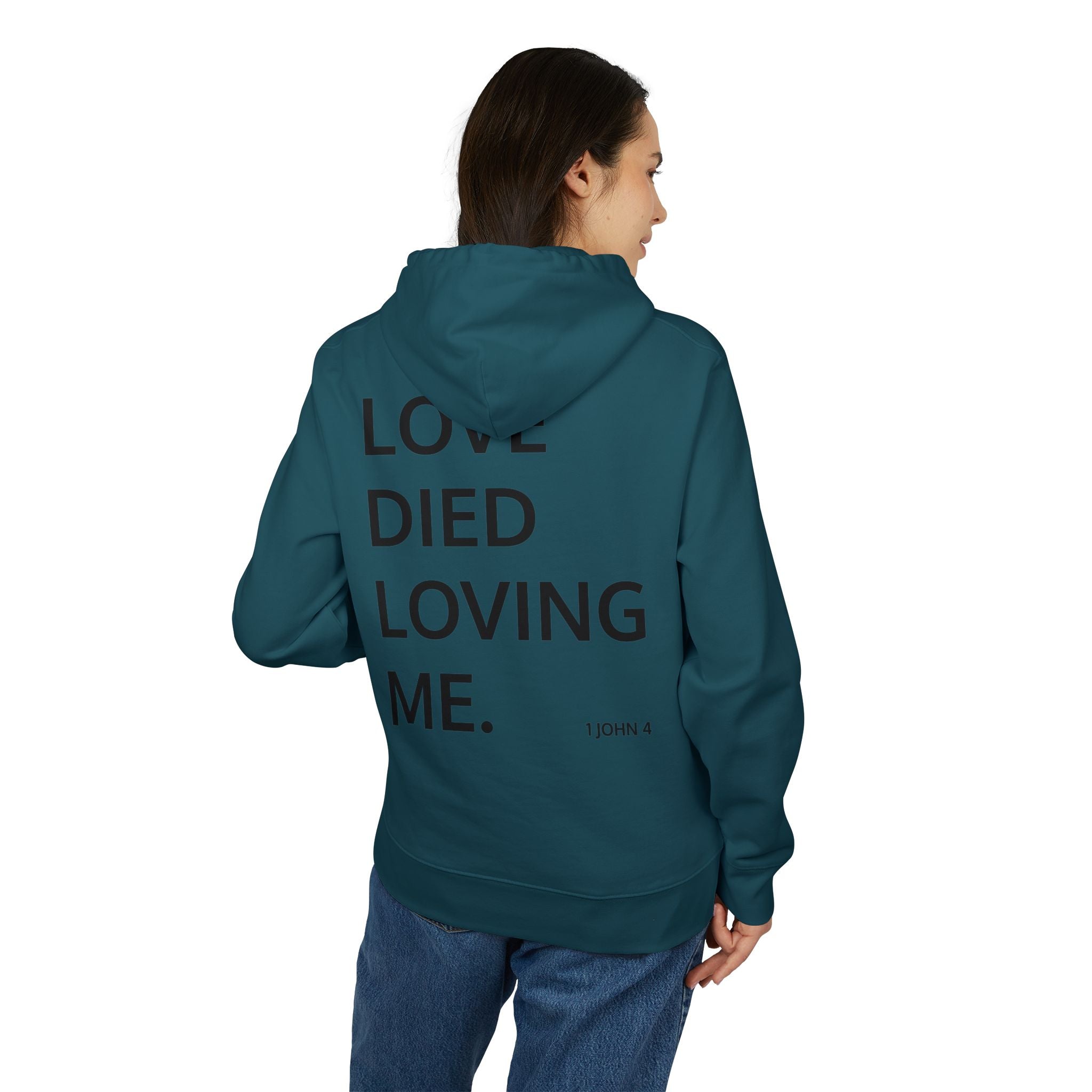 Love Died Loving Me - Unisex Hoodie (Black Horiz Logo)