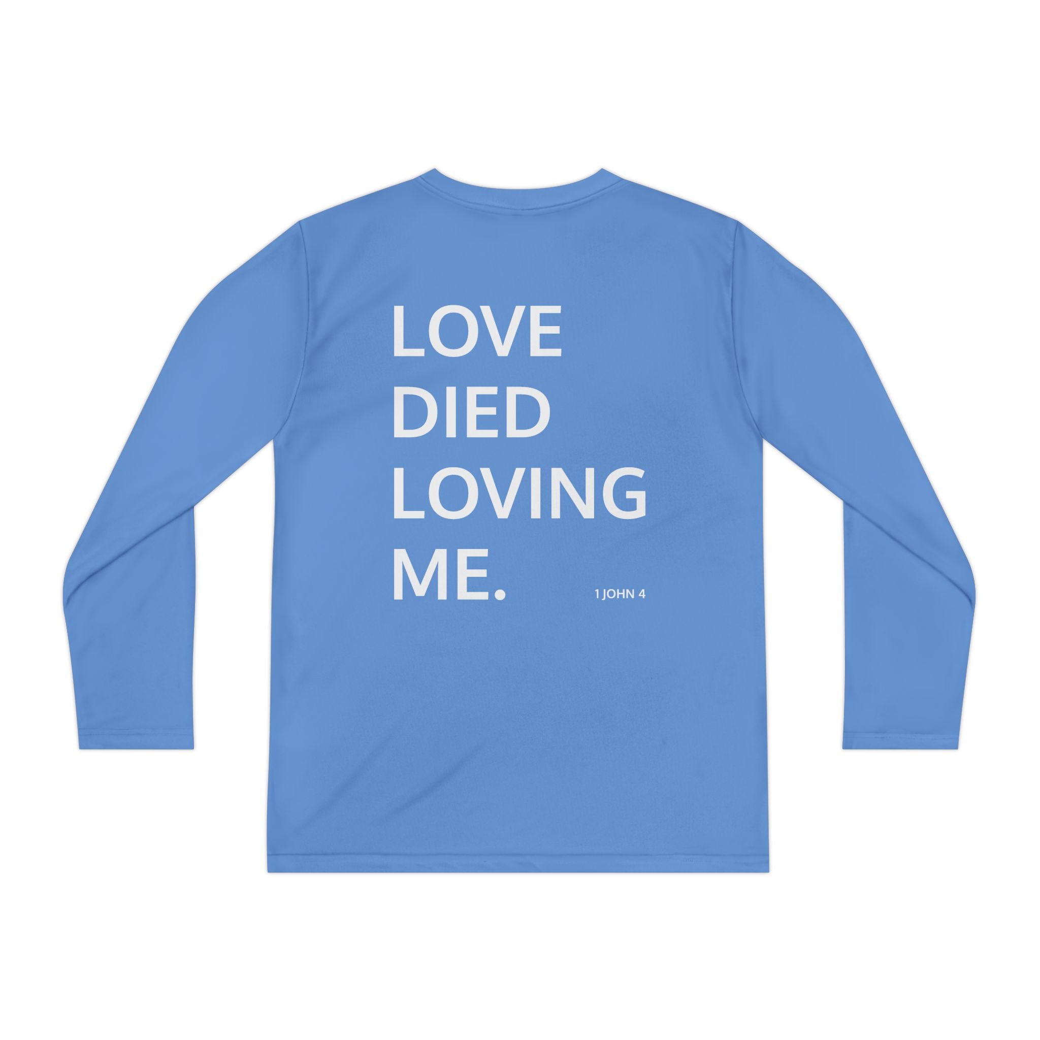 Love Died Loving Me - Youth Long Sleeve (White Logo)