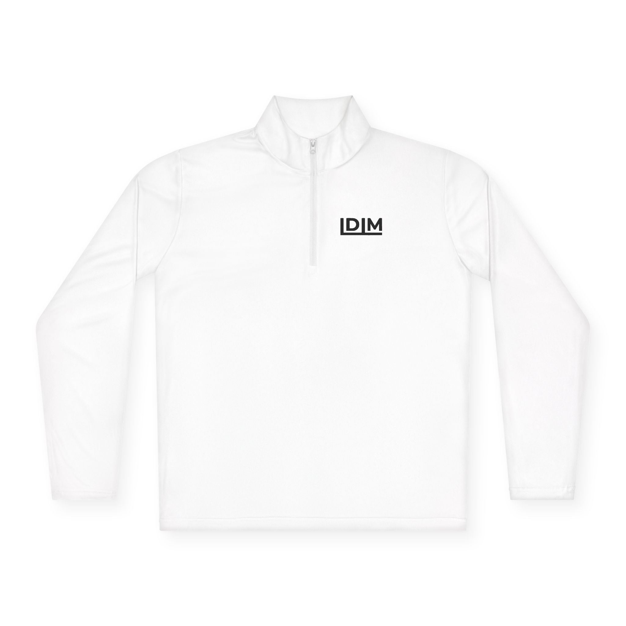 Love Died Loving Me - Unisex Quarter-Zip Pullover (Black Logo)