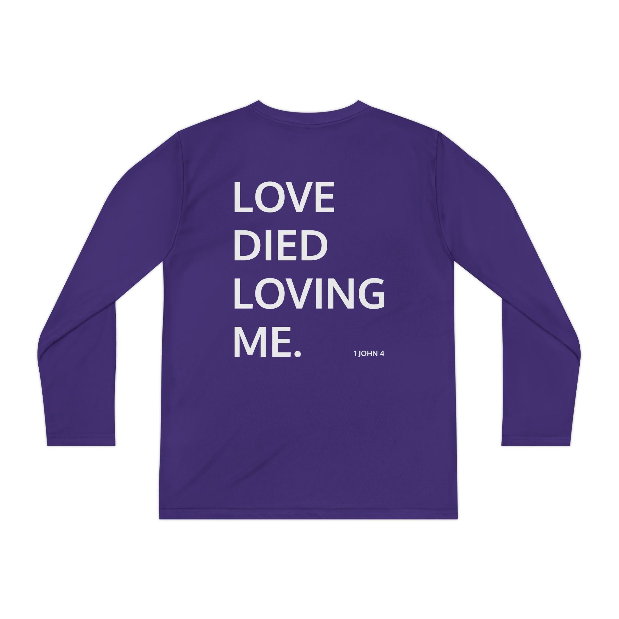 Love Died Loving Me - Youth Long Sleeve (White Logo)