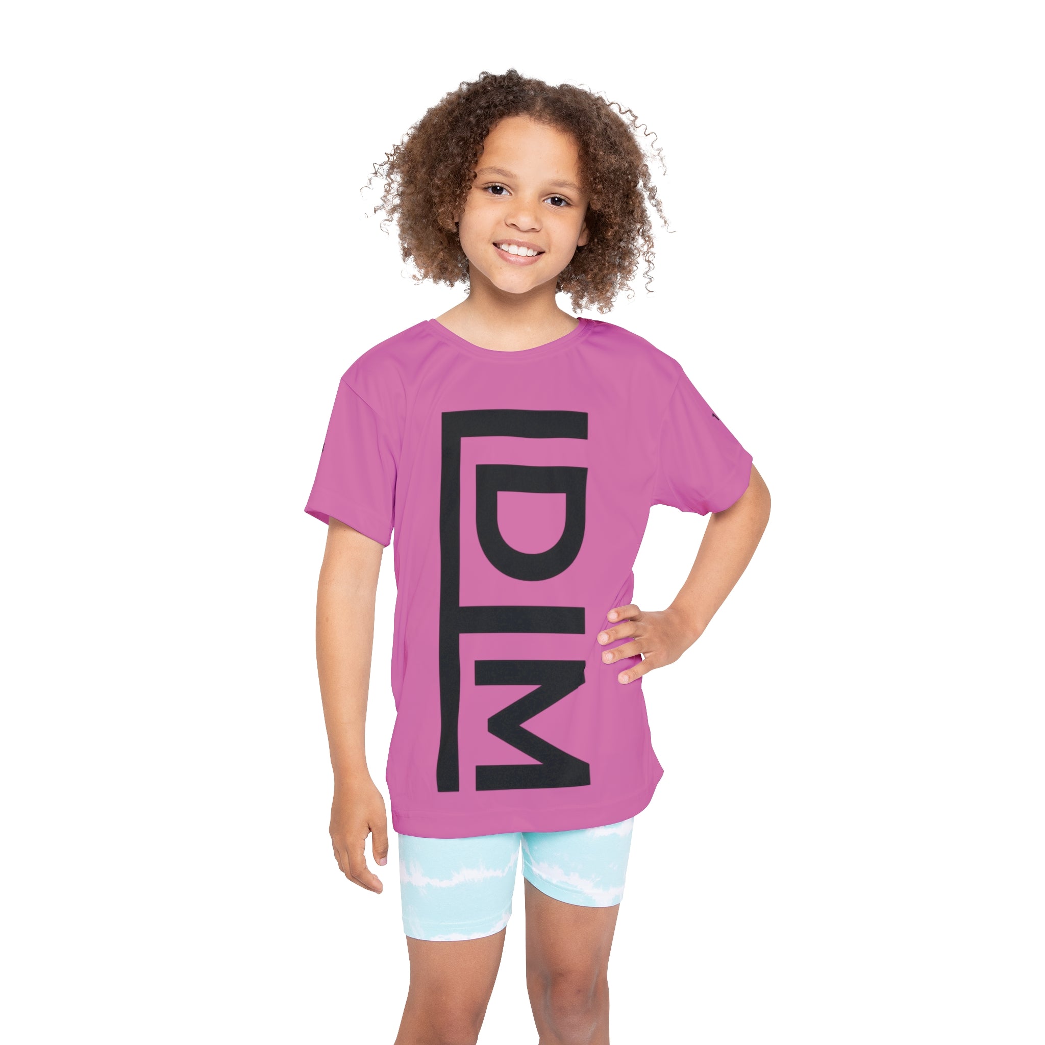Love Died Loving Me - Girls Sports Jersey (Pink/Black)
