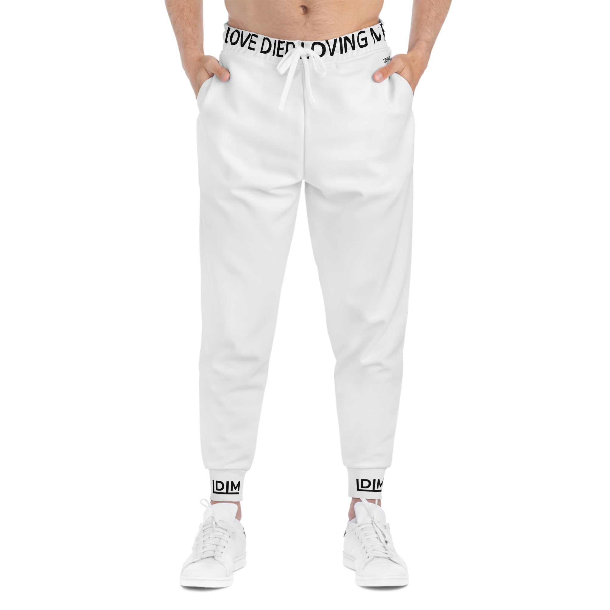 Love Died Loving Me - Unisex Joggers (White)
