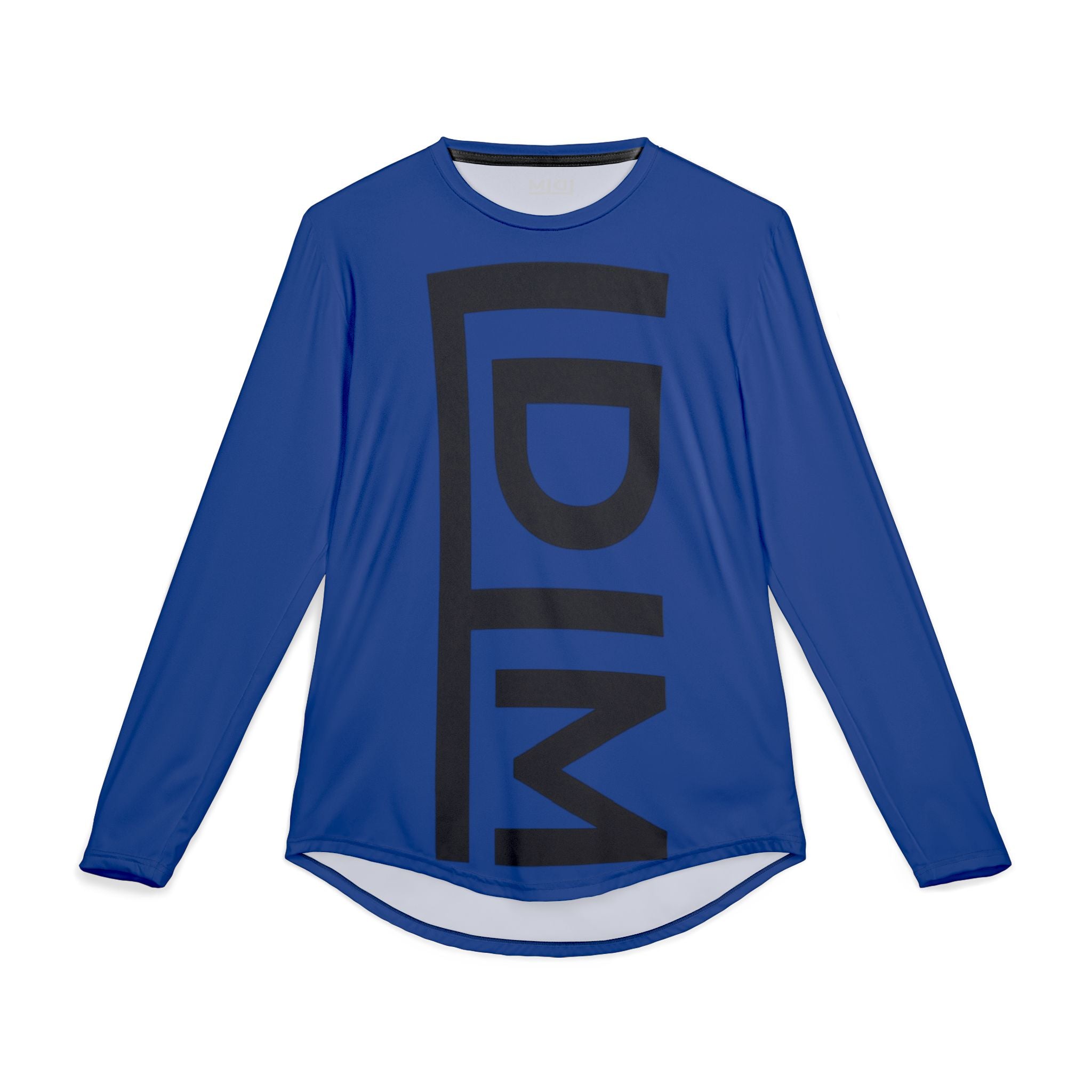 Love Died Loving Me - Men's UV Protection Long Sleeve Tee (Royal Blue/Black)