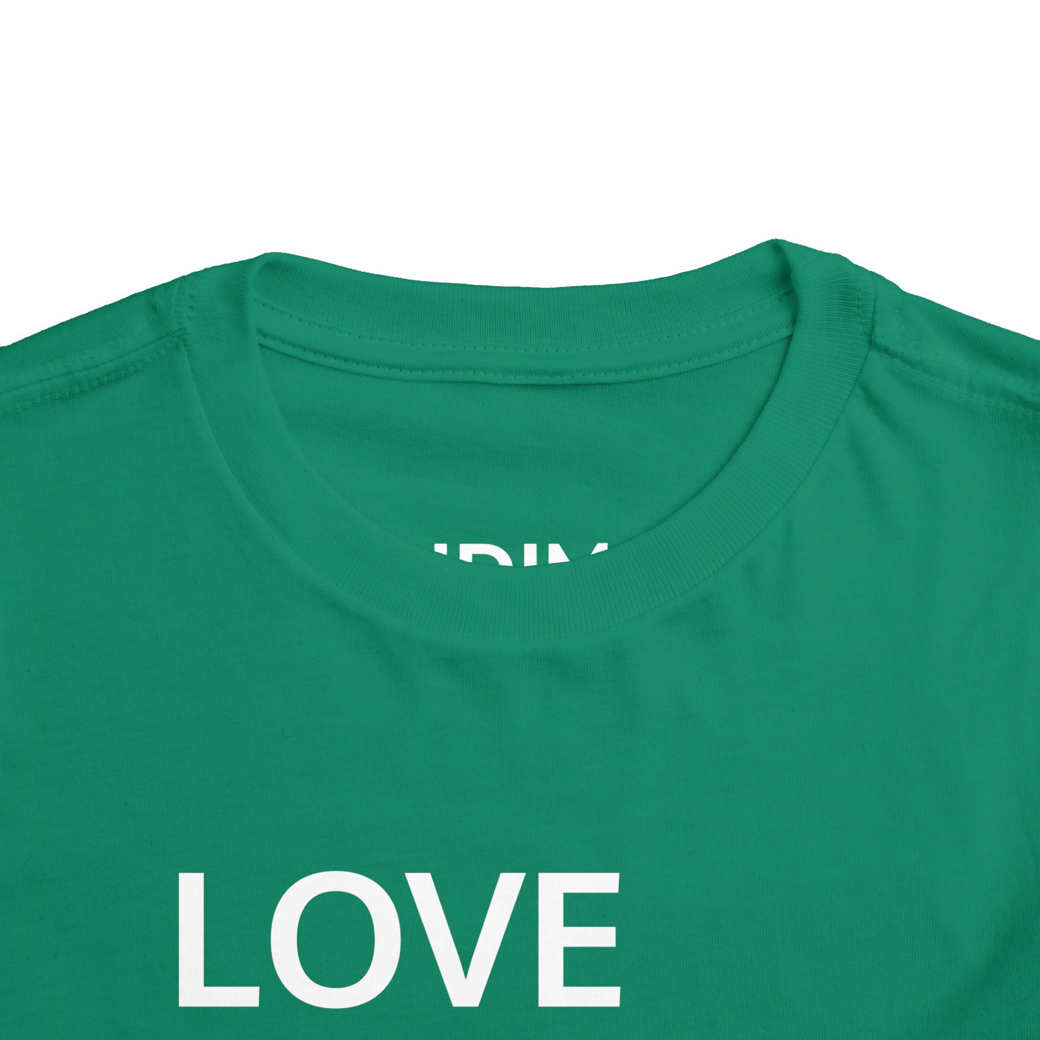 Love Died Loving Me - Toddler T-Shirt (White Back Logo)