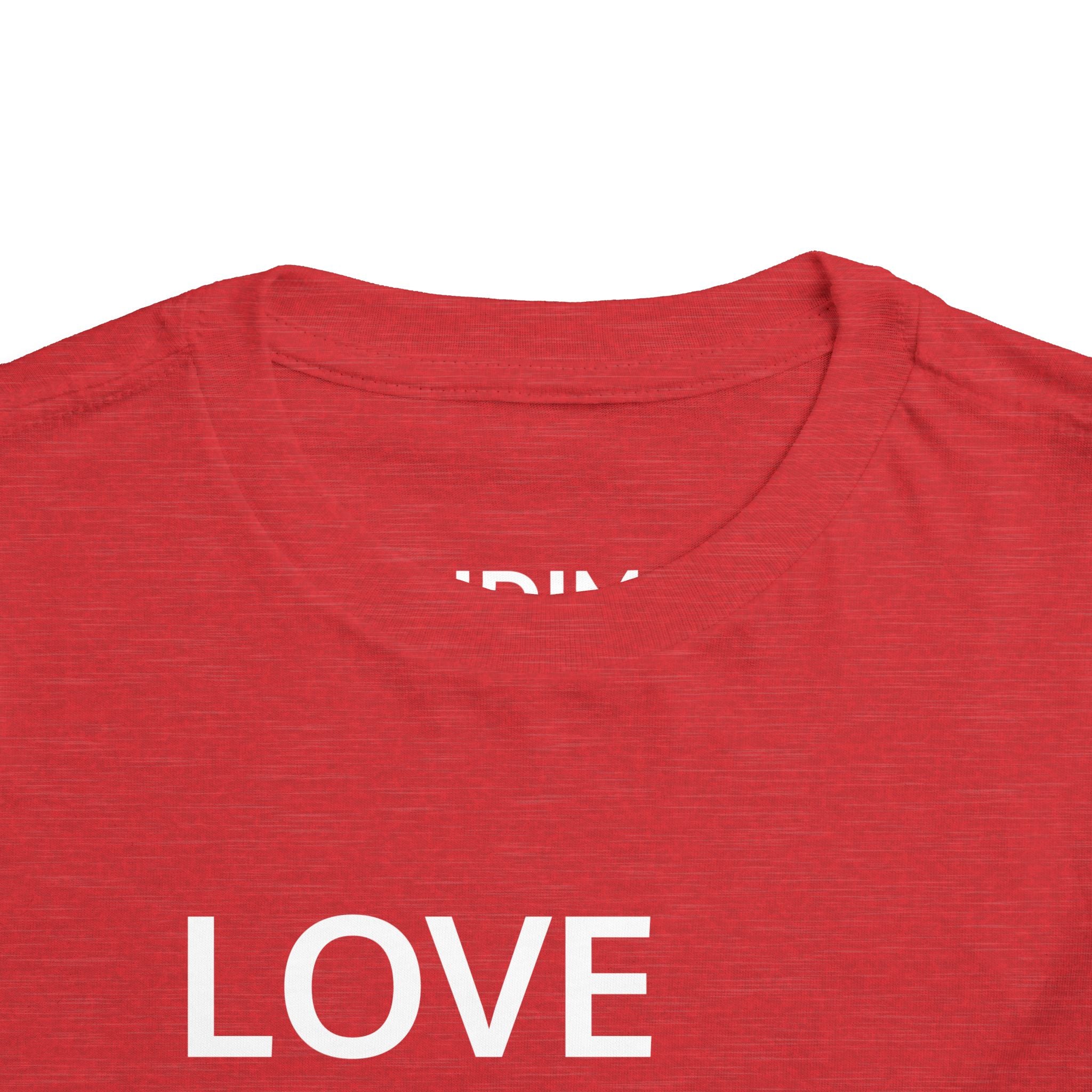 Love Died Loving Me - Toddler T-Shirt (White Back Logo)