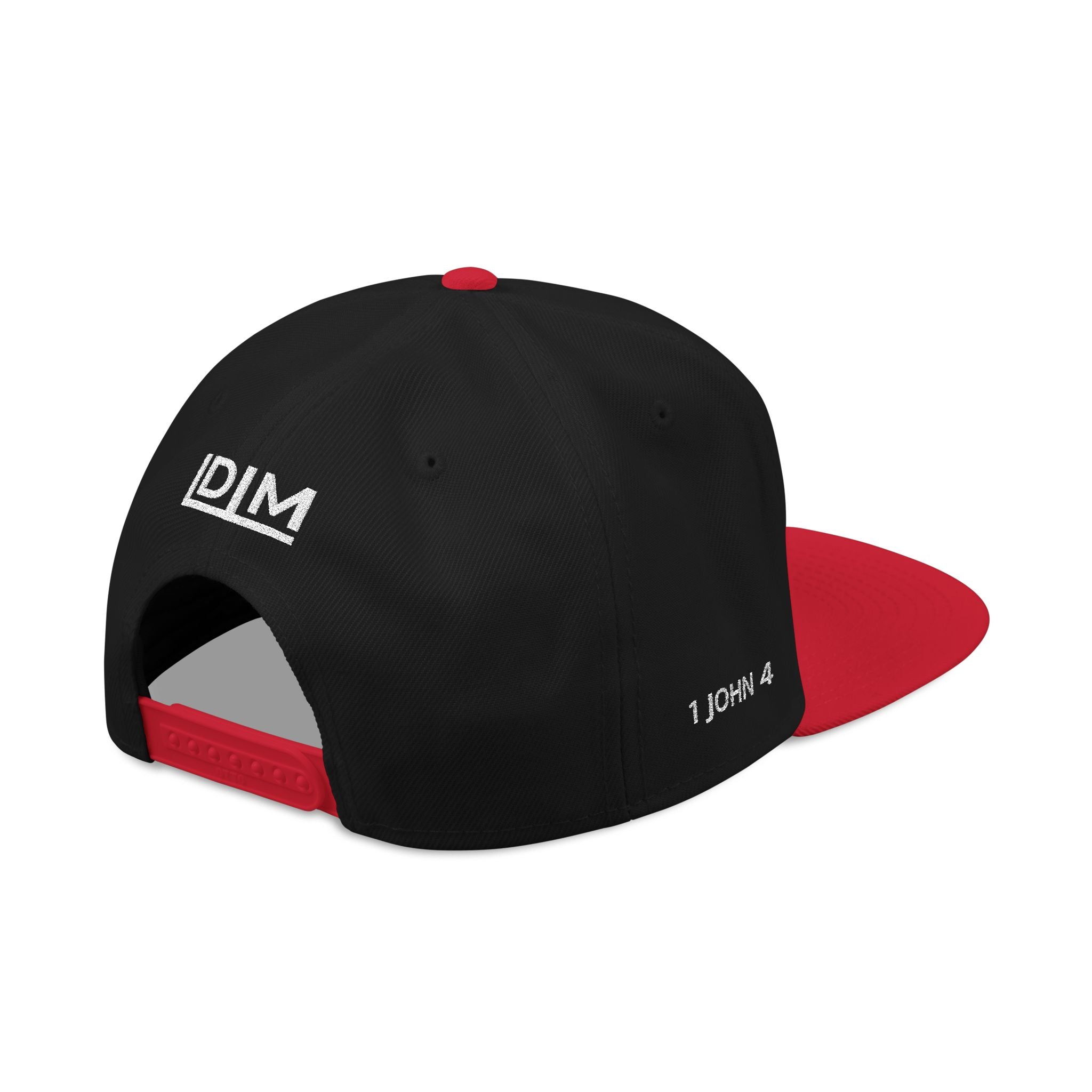 Love Died Loving Me - Embroidered Snapback Cap (White Logo)