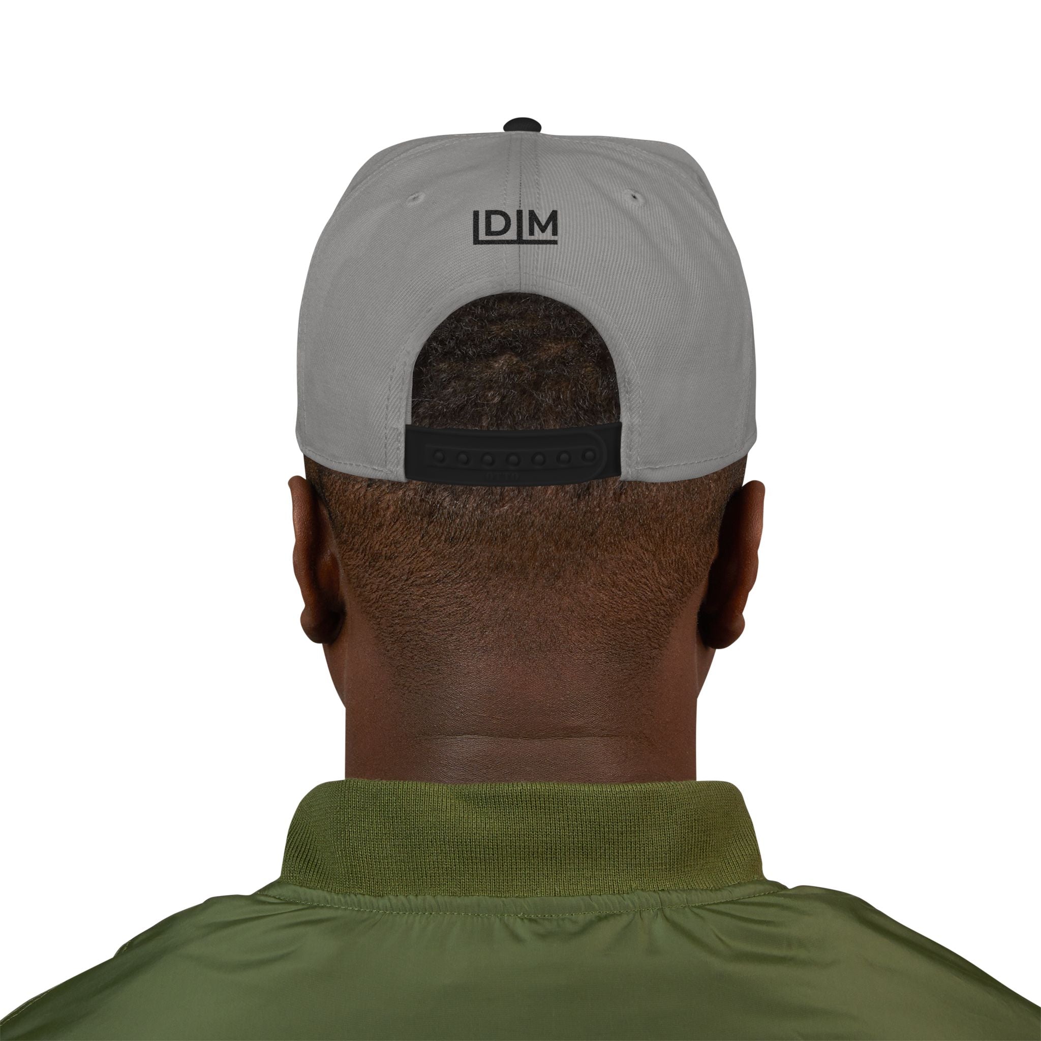 Love Died Loving Me - Embroidered Snapback Cap (Black Logo)
