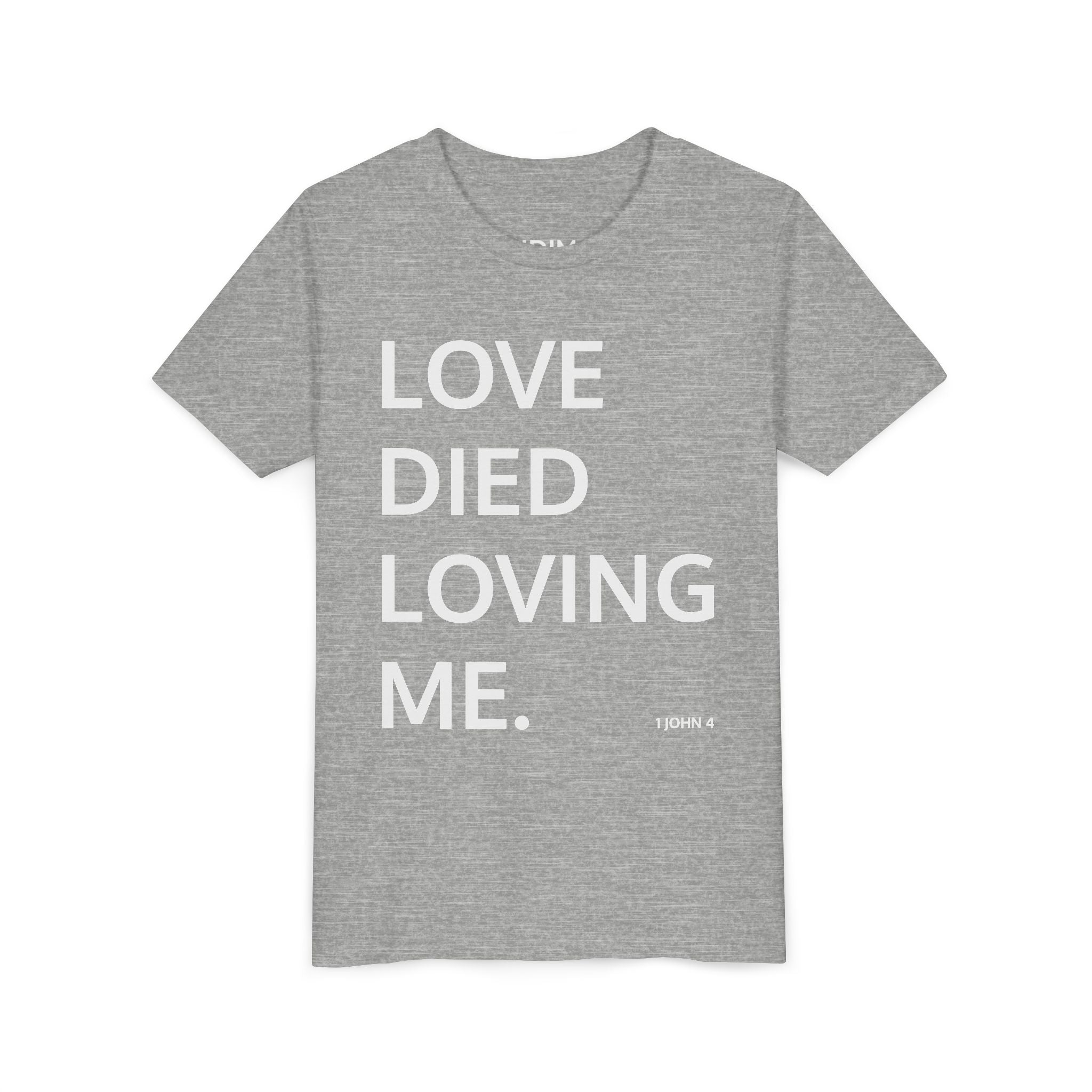 Love Died Loving Me - Youth Tee (Black Back Logo)