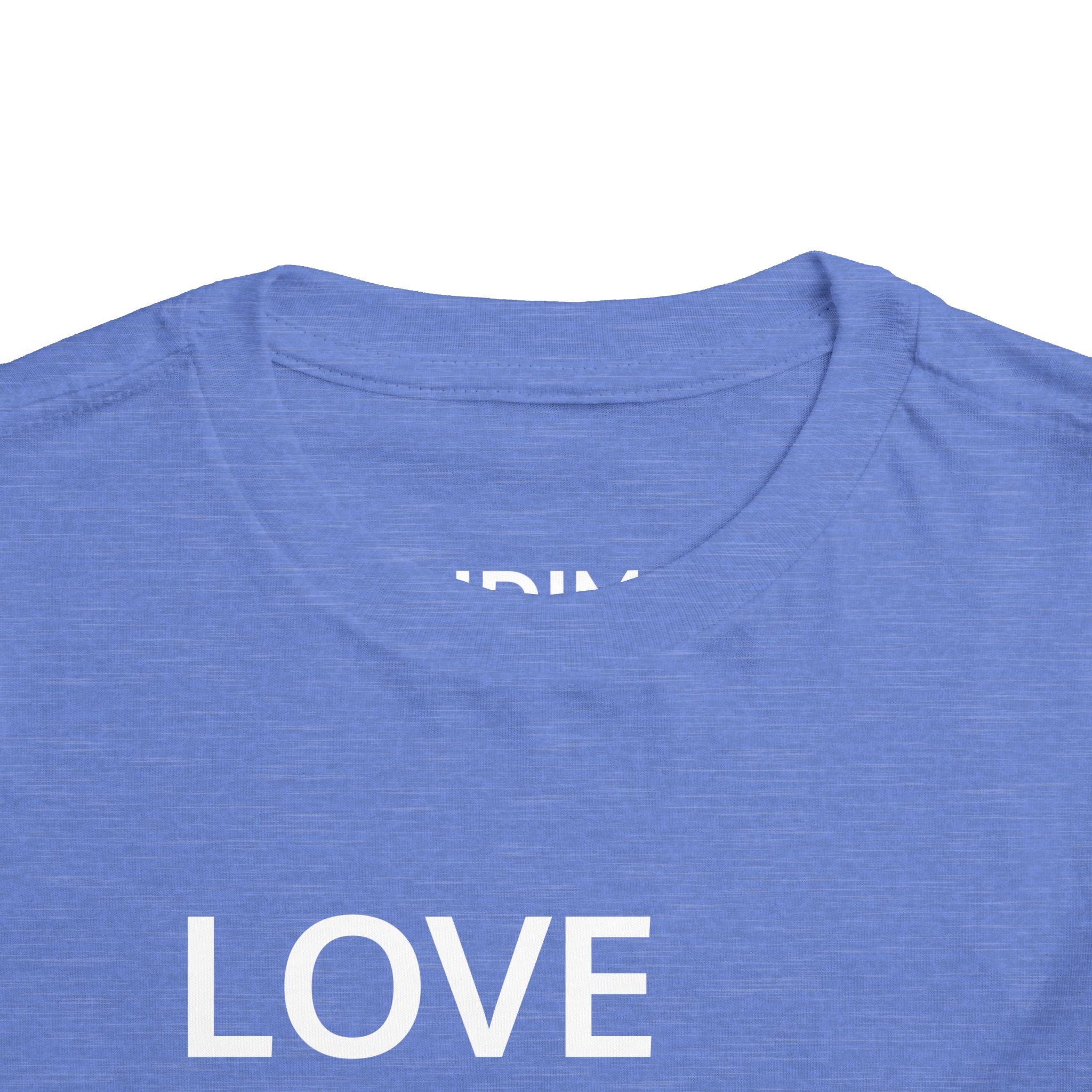 Love Died Loving Me - Toddler T-Shirt (White Back Logo)
