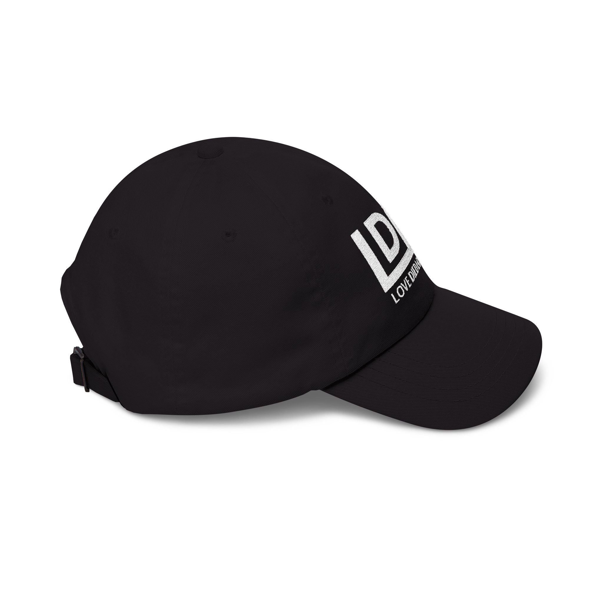 Love Died Loving Me - Baseball Cap (White Logo)