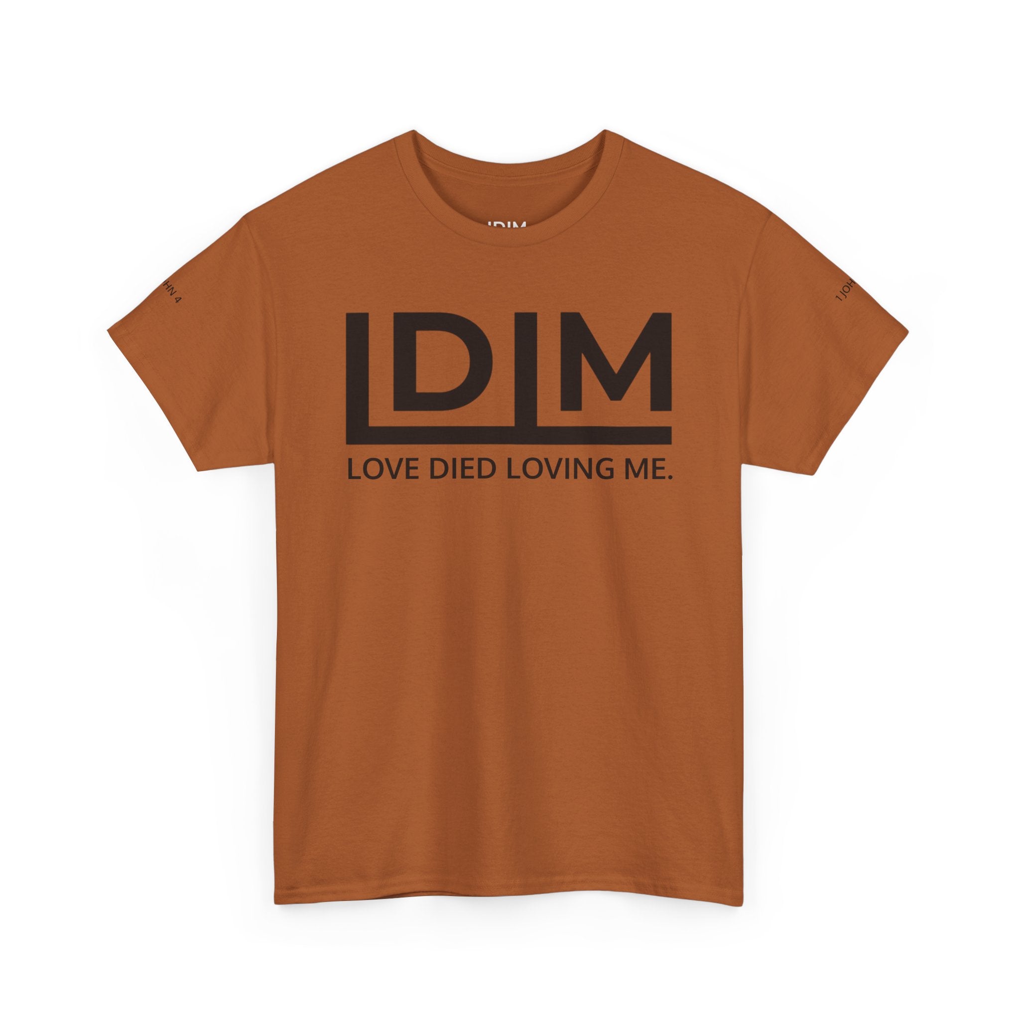 Love Died Loving Me - Unisex Tee (Black Horiz Logo)