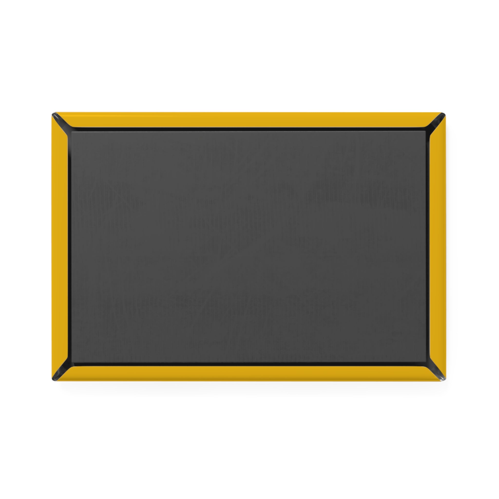 Love Died Loving Me - Fridge Magnet (Yellow/Black)