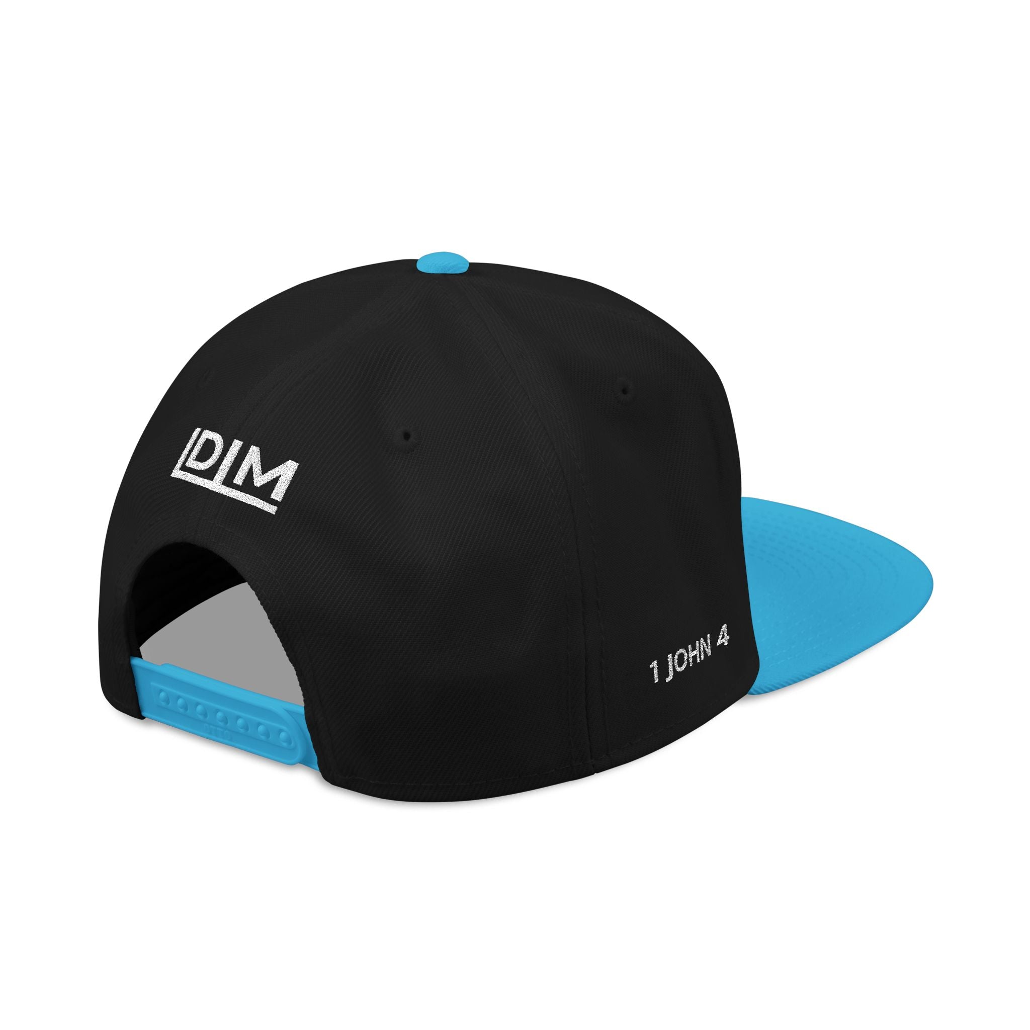 Love Died Loving Me - Embroidered Snapback Cap (White Logo)