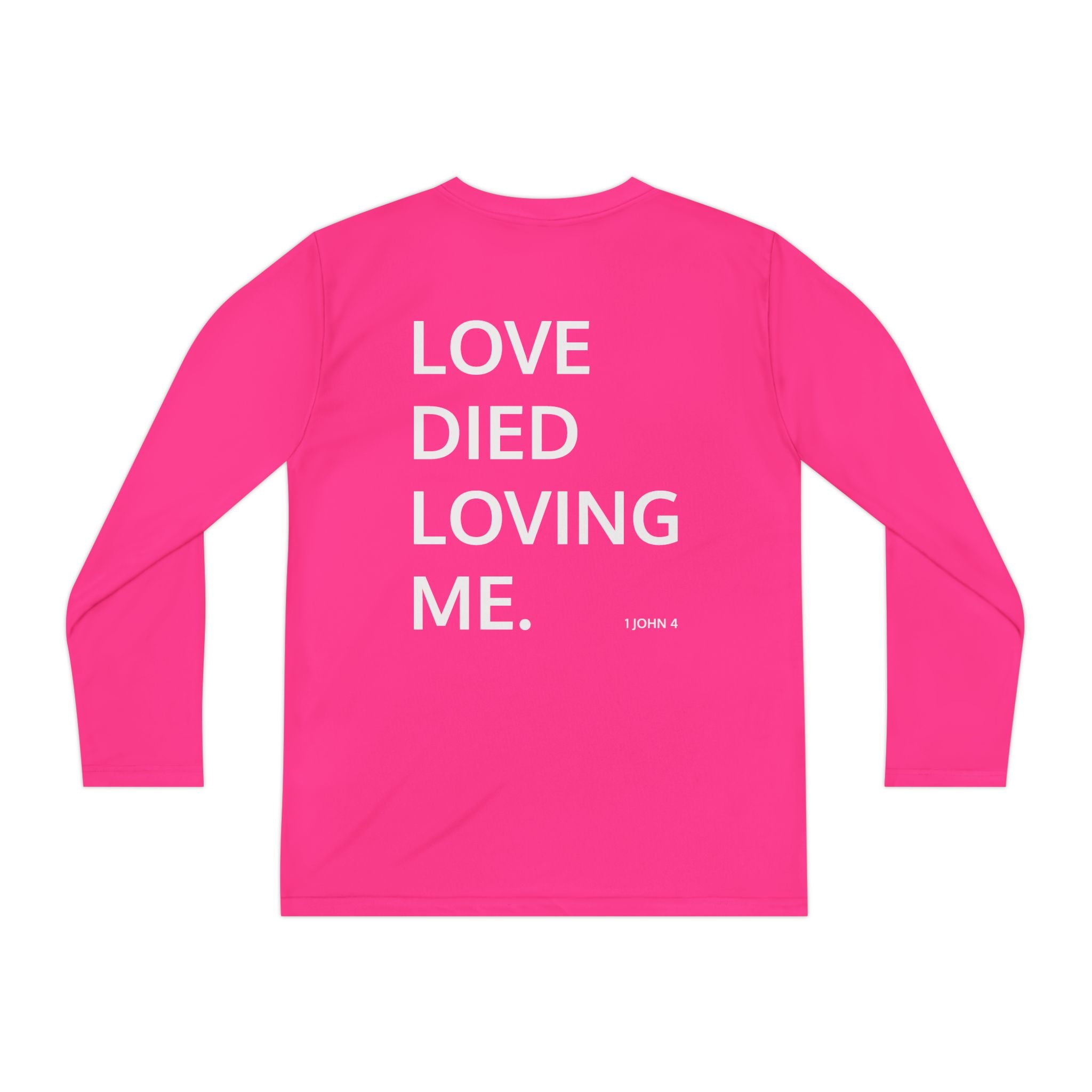 Love Died Loving Me - Youth Long Sleeve (White Logo)