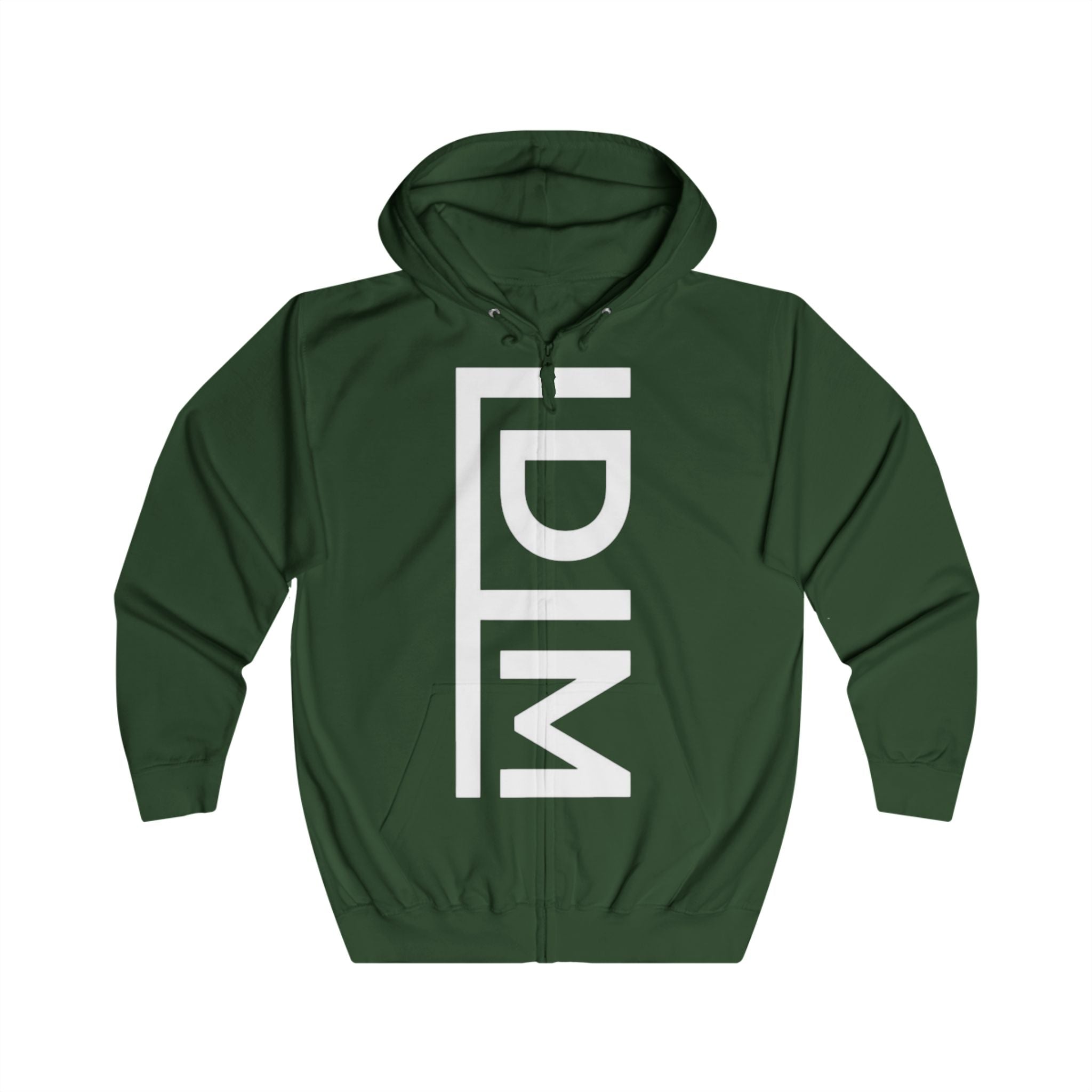 Love Died Loving Me - Unisex Zip Jacket (White Logo)