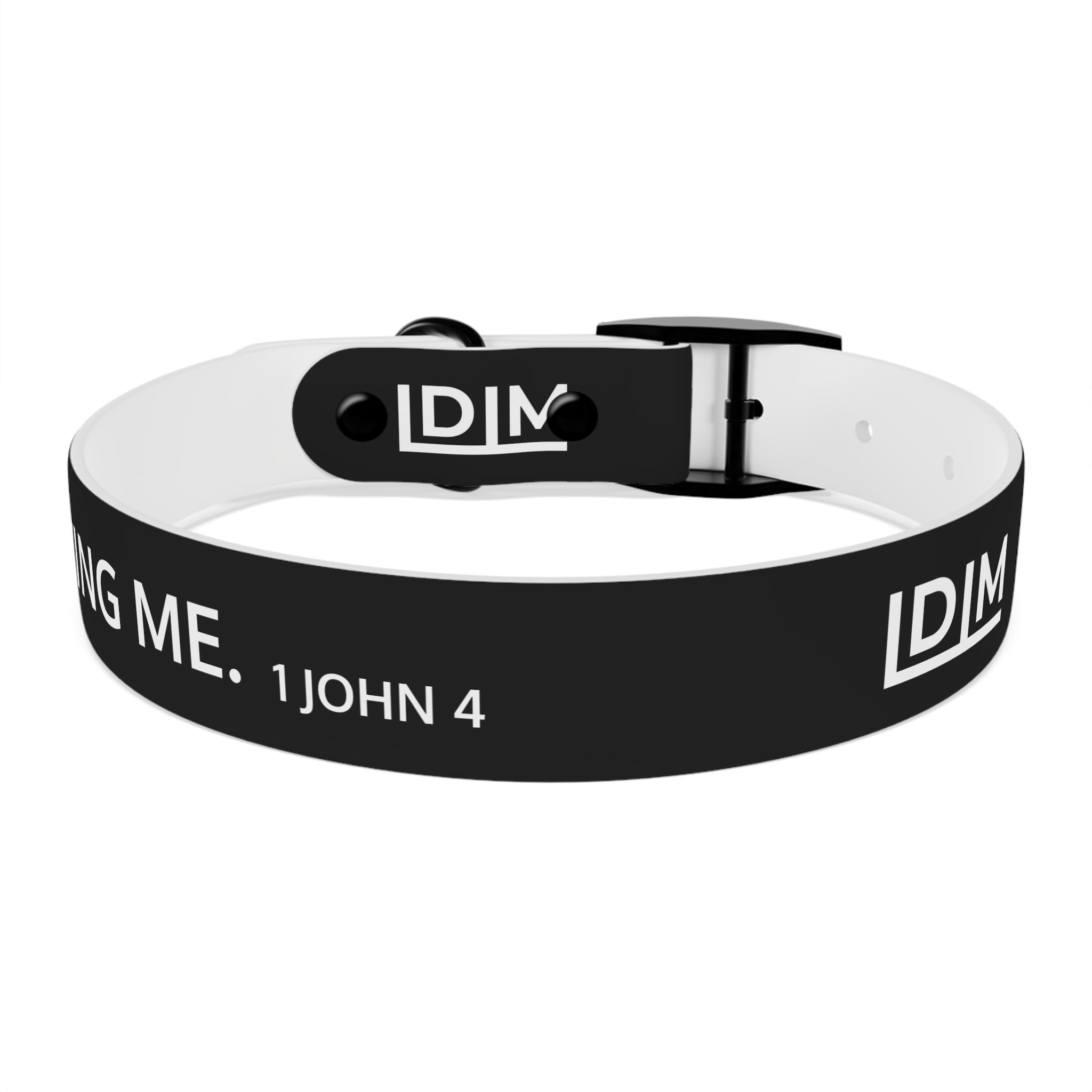 Love Died Loving Me - Black Dog Collar