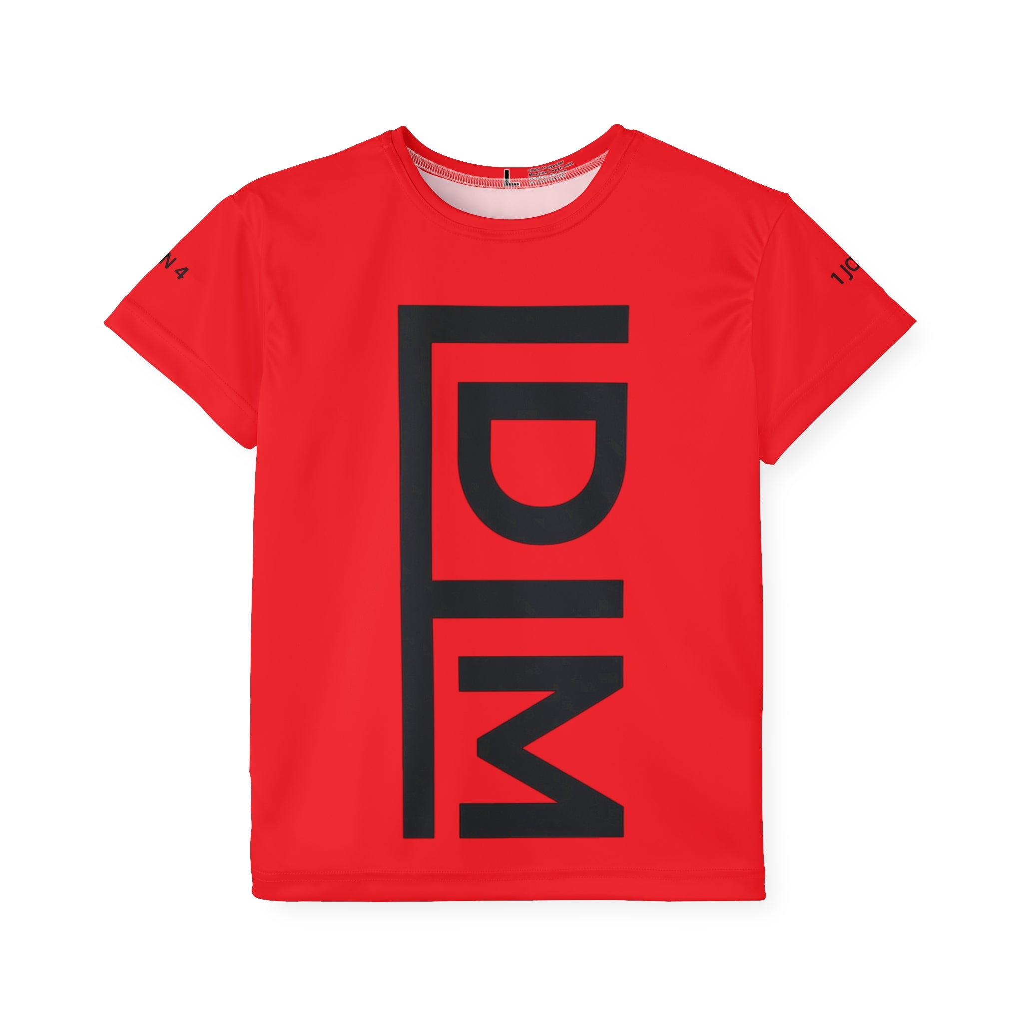 Love Died Loving Me - Kids Sports Jersey (Red/Black)