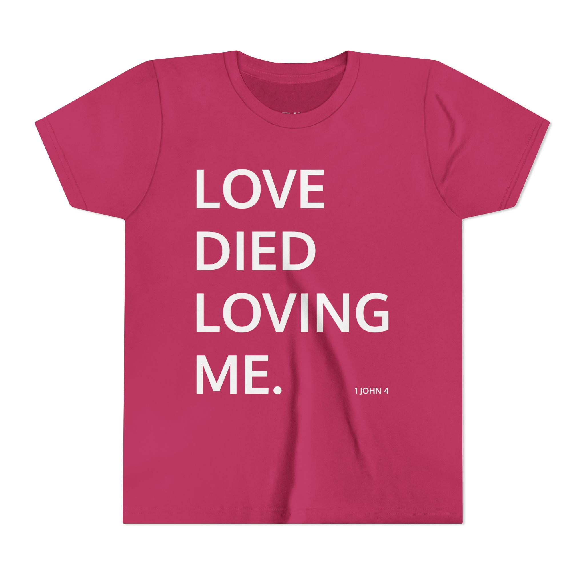Love Died Loving Me - Youth Tee (Black Back Logo)