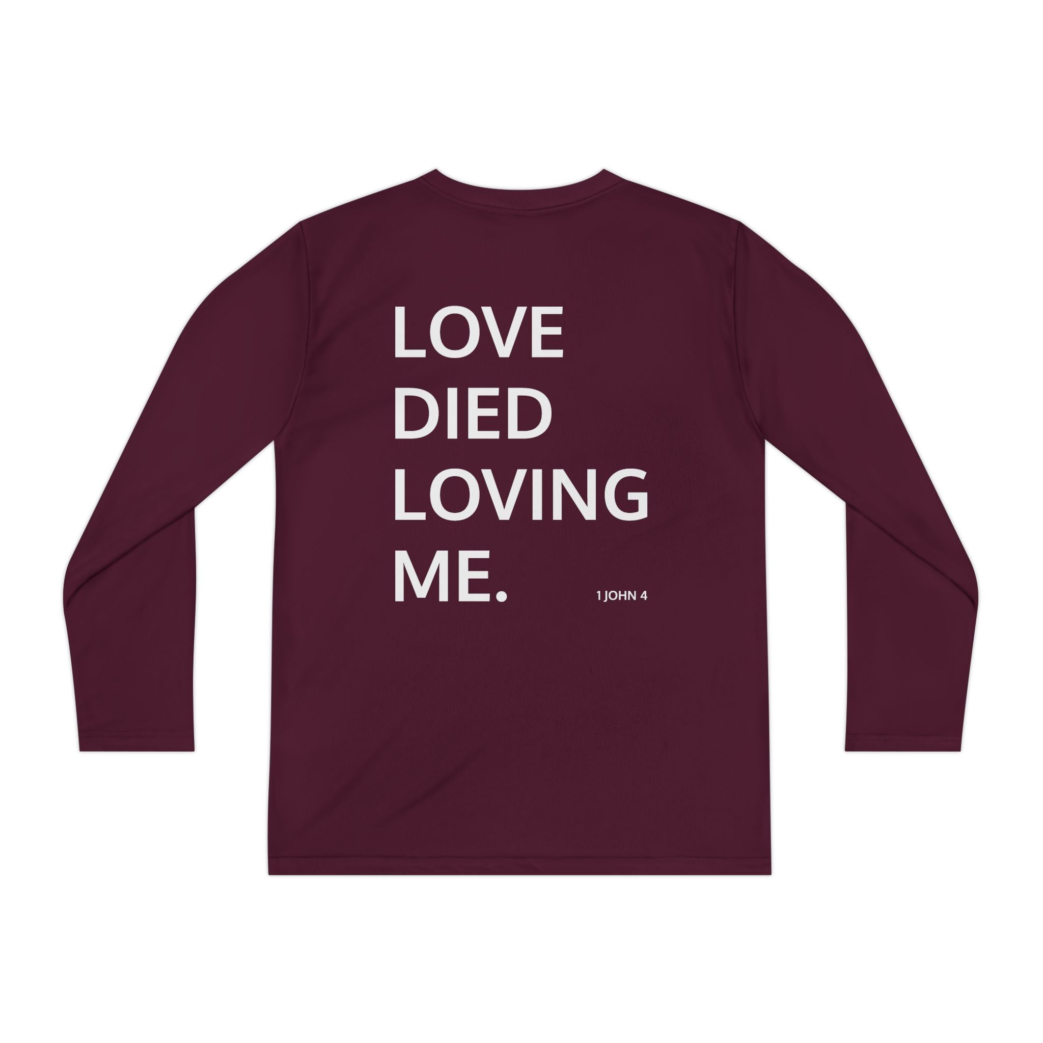 Love Died Loving Me - Youth Long Sleeve (White Logo)