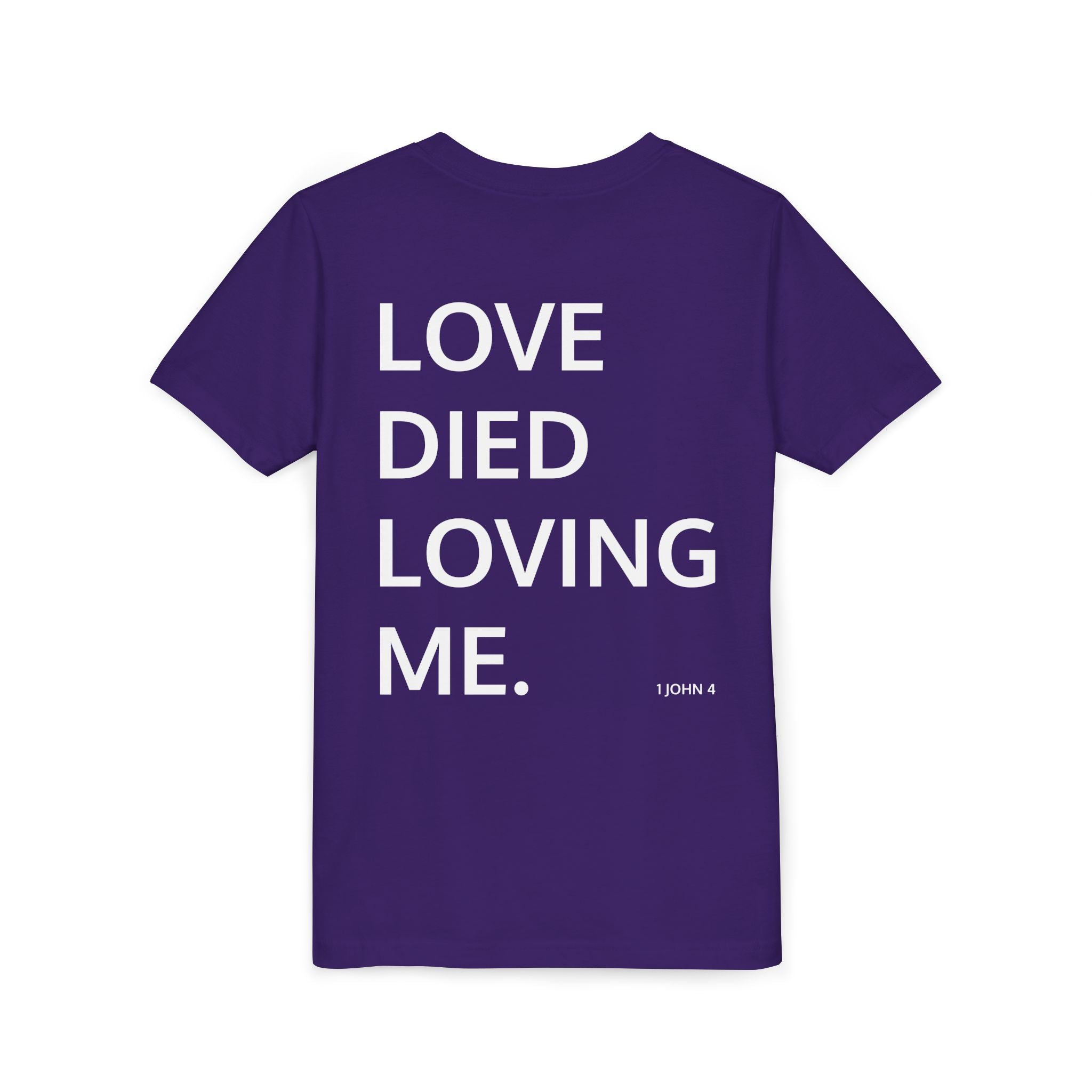 Love Died Loving Me - Youth Tee (White Front Logo)