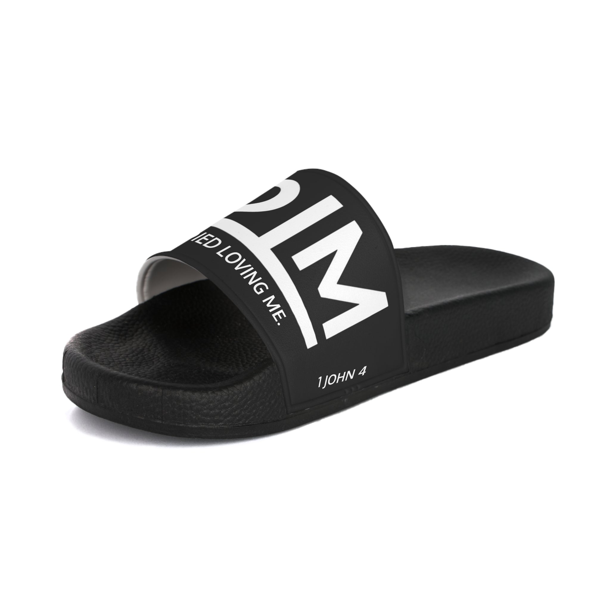 Love Died Loving Me - Women's Slides (Black)