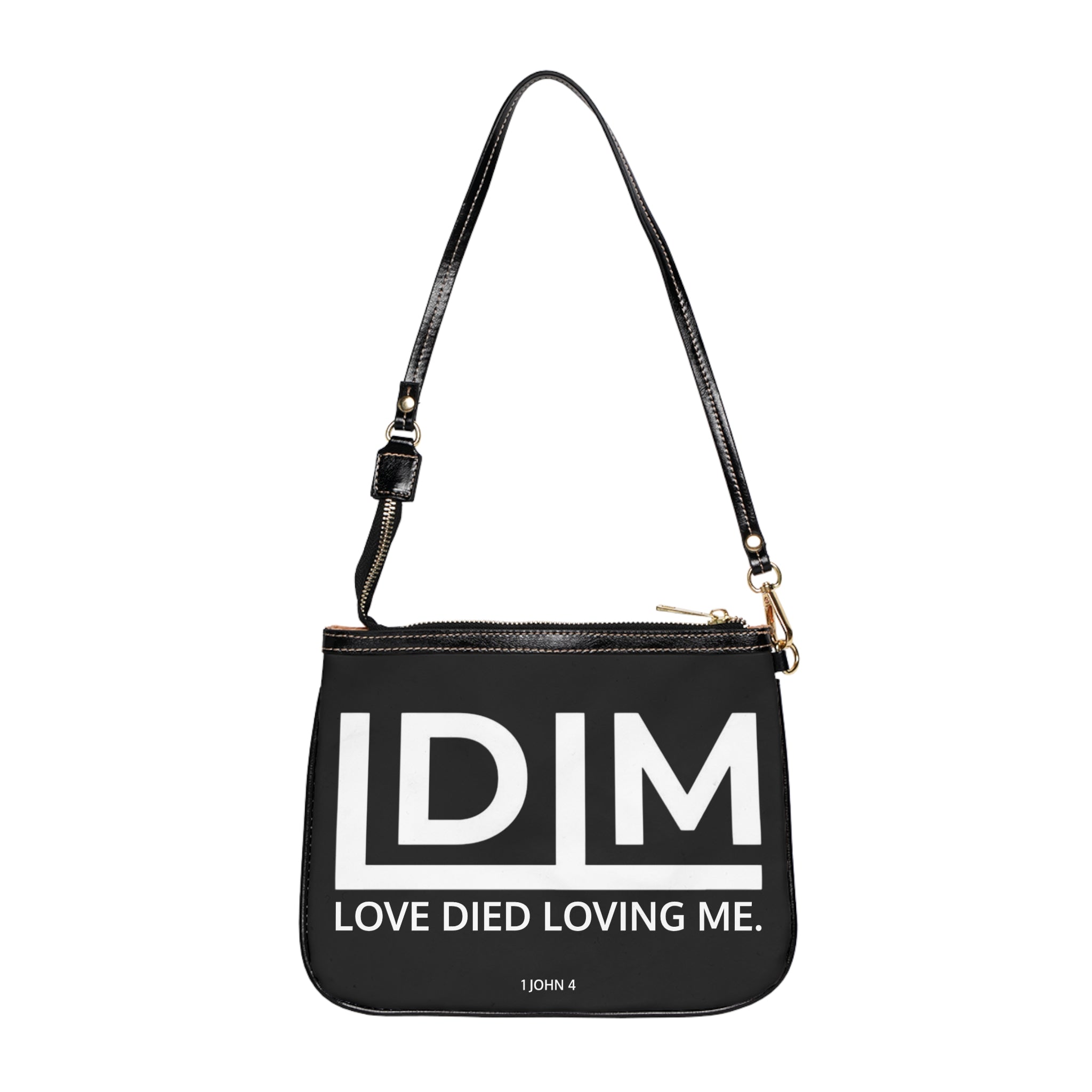 Love Died Loving Me - Women's Chick Shoulder Bag (Black)