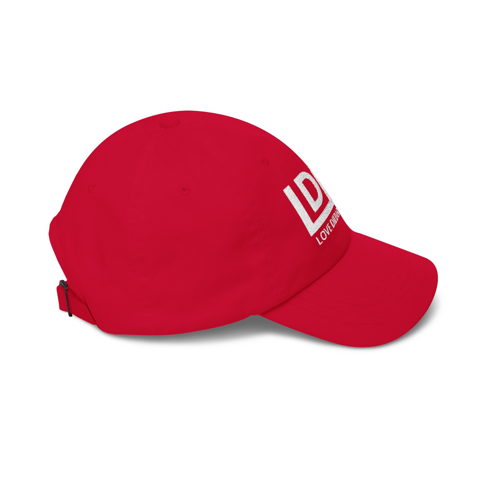 Love Died Loving Me - Baseball Cap (White Logo)