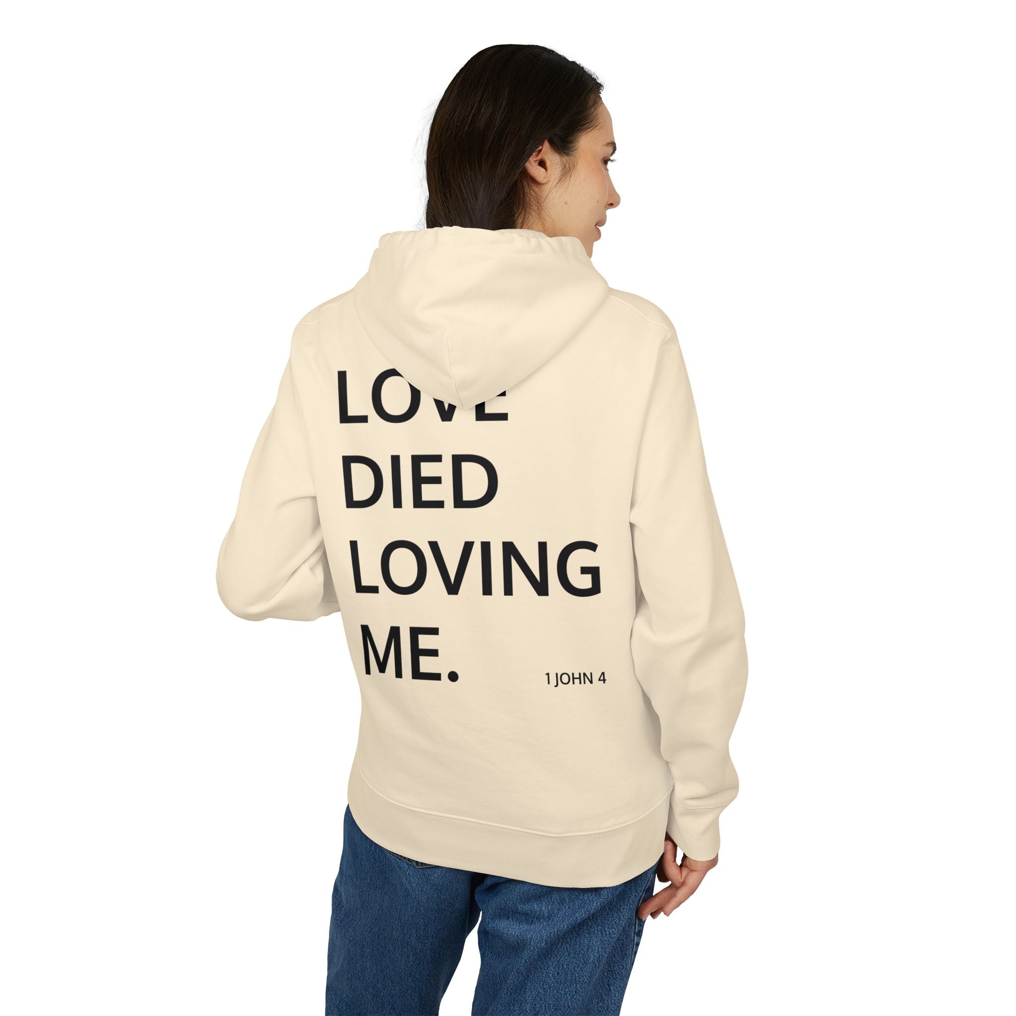 Love Died Loving Me - Unisex Hoodie (Black Horiz Logo)