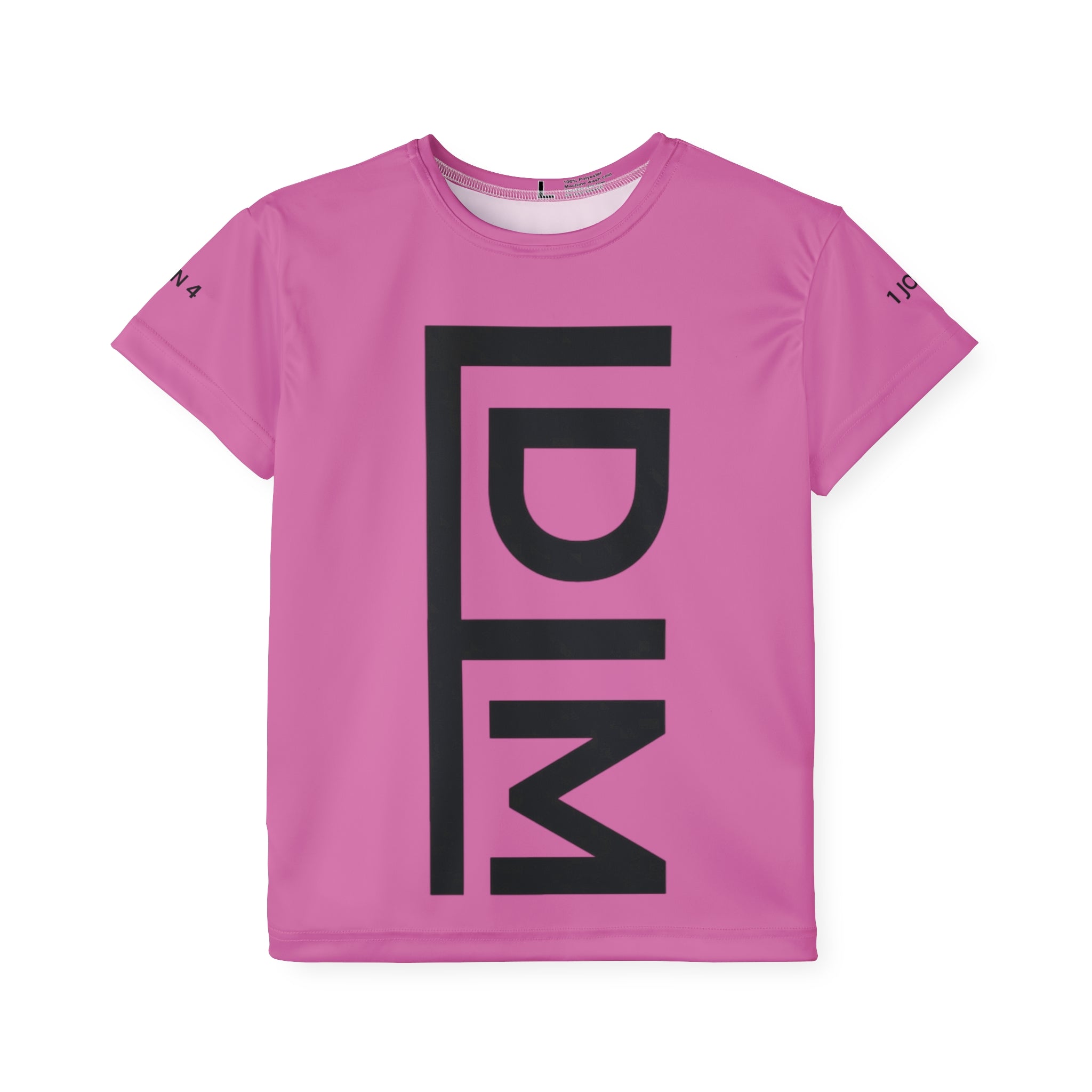 Love Died Loving Me - Girls Sports Jersey (Pink/Black)