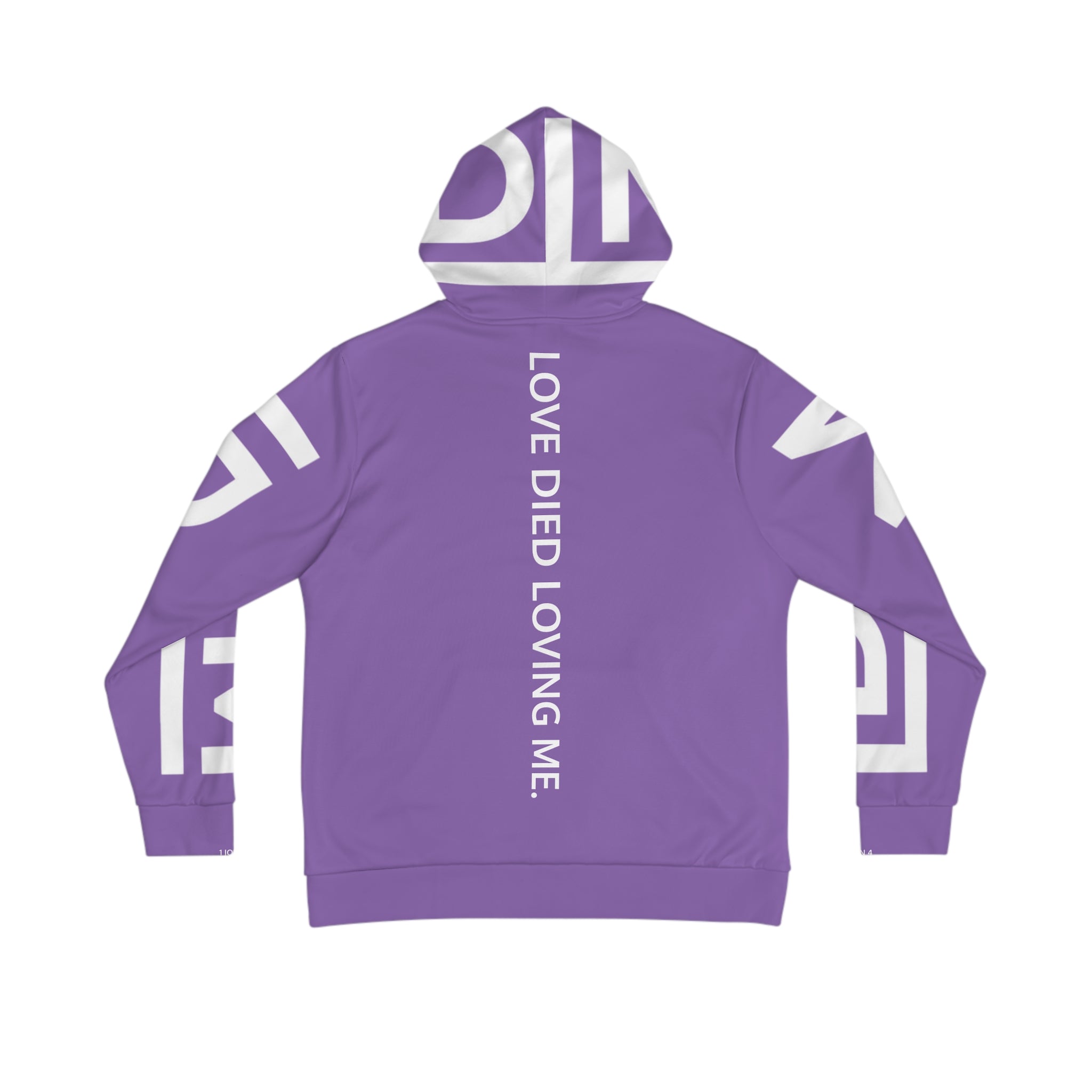 Love Died Loving Me - Women's Logo Hoodie (Lavender)