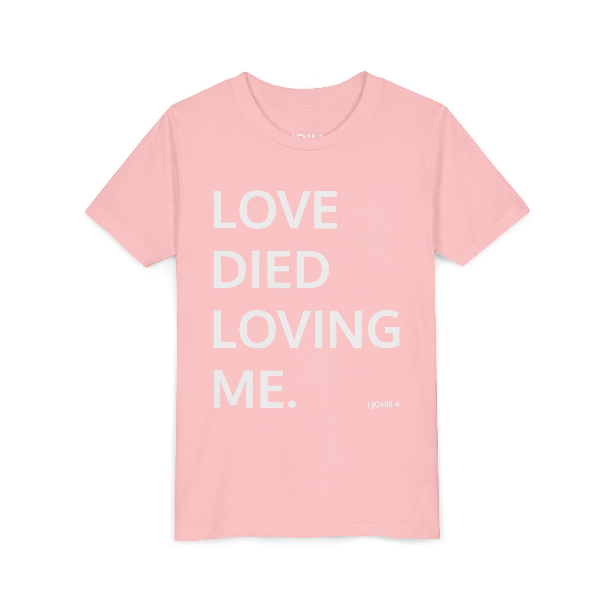 Love Died Loving Me - Youth Tee (Black Back Logo)